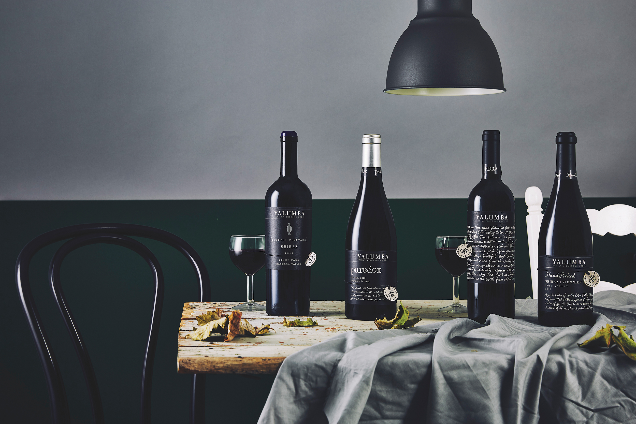 Yalumba wine Packaging wine label Label label design Australia DISTINGUISHED SITES Eden Valley barossa