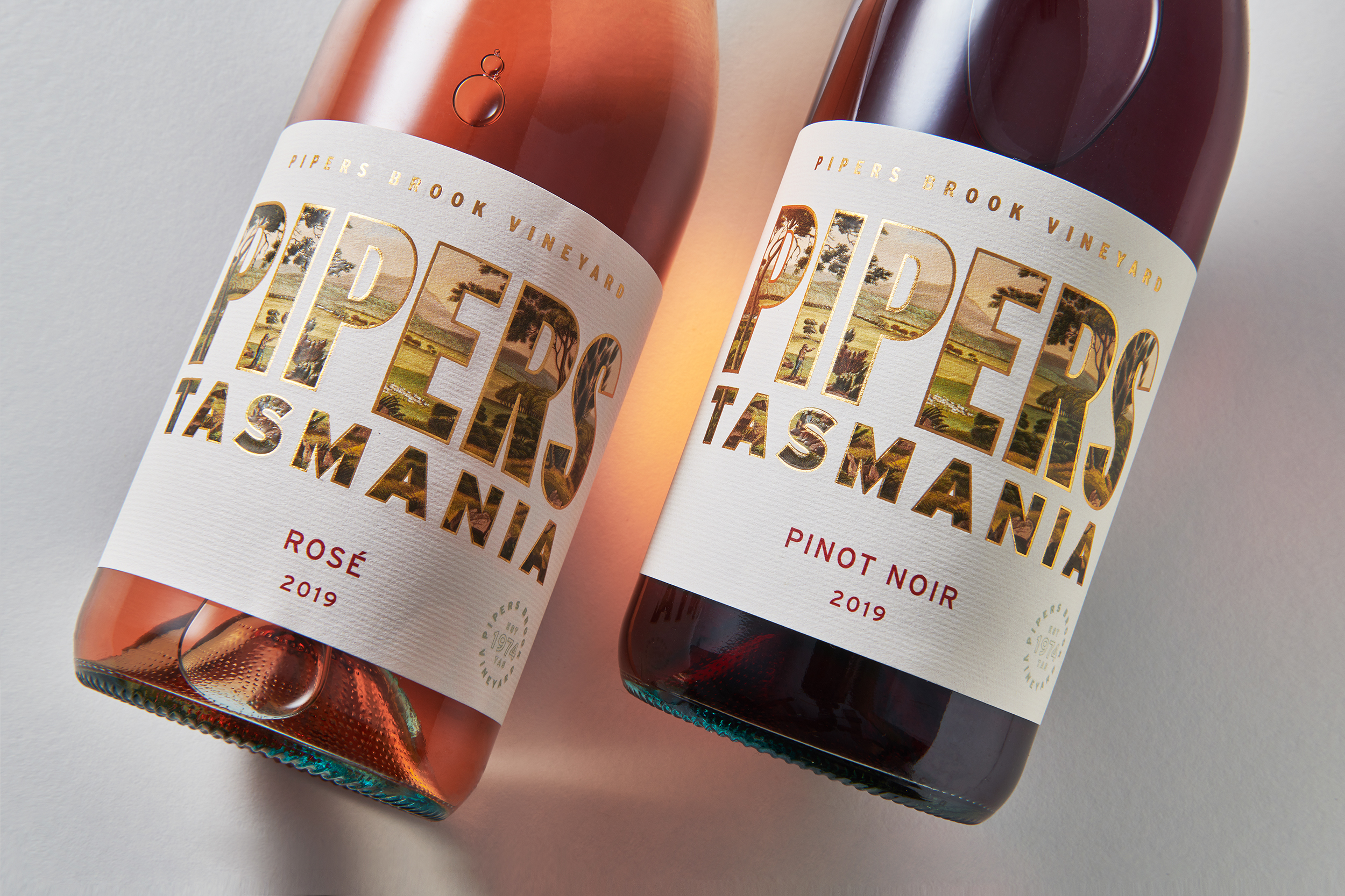 Harcus harcus design label design Pipers   pipers tasmania sparkling label sparkling wine tasmanian wine wine label