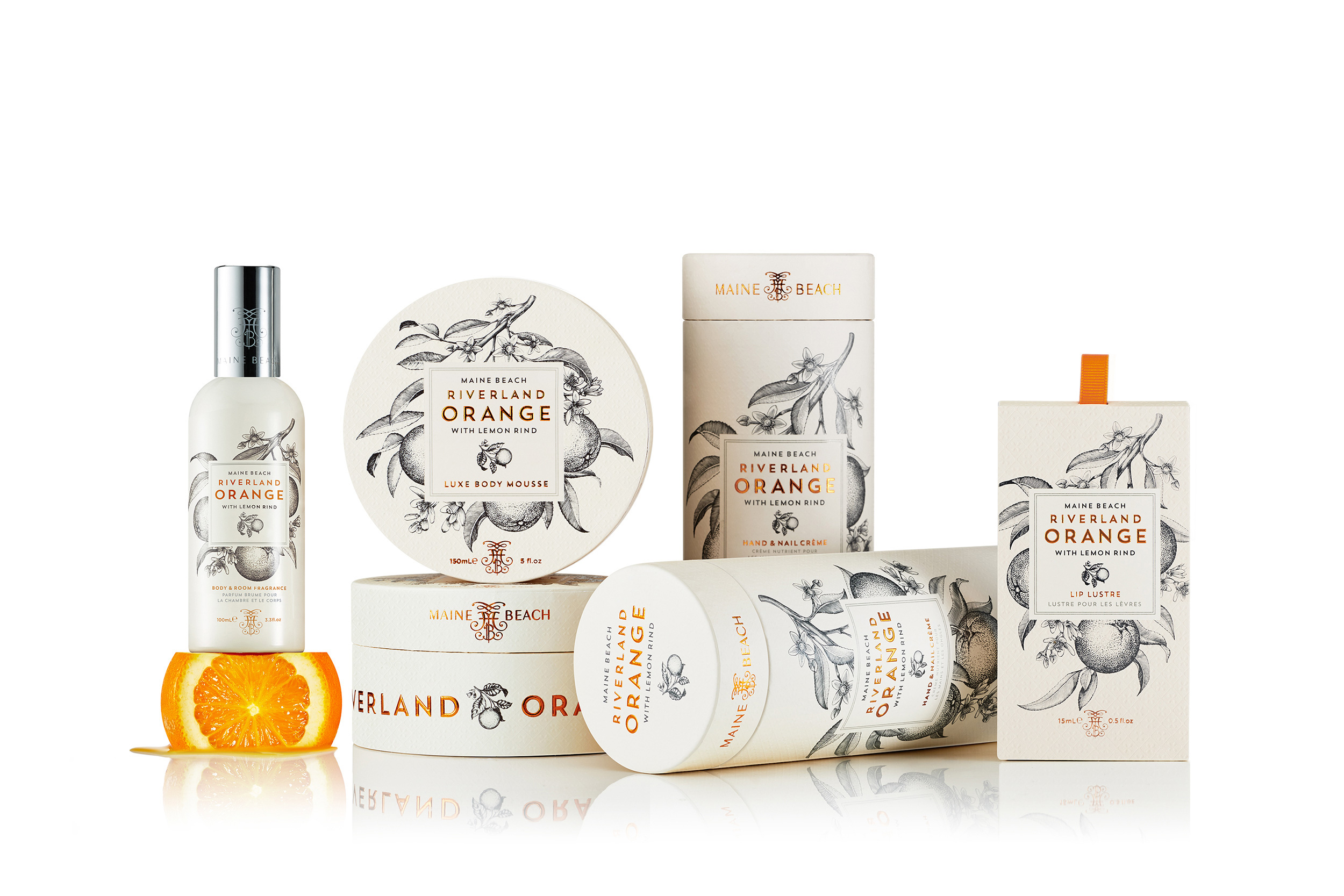 branding  maine beach harcus design Harcus Body care beauty product riverland orange australian bodycare australian design packaging design