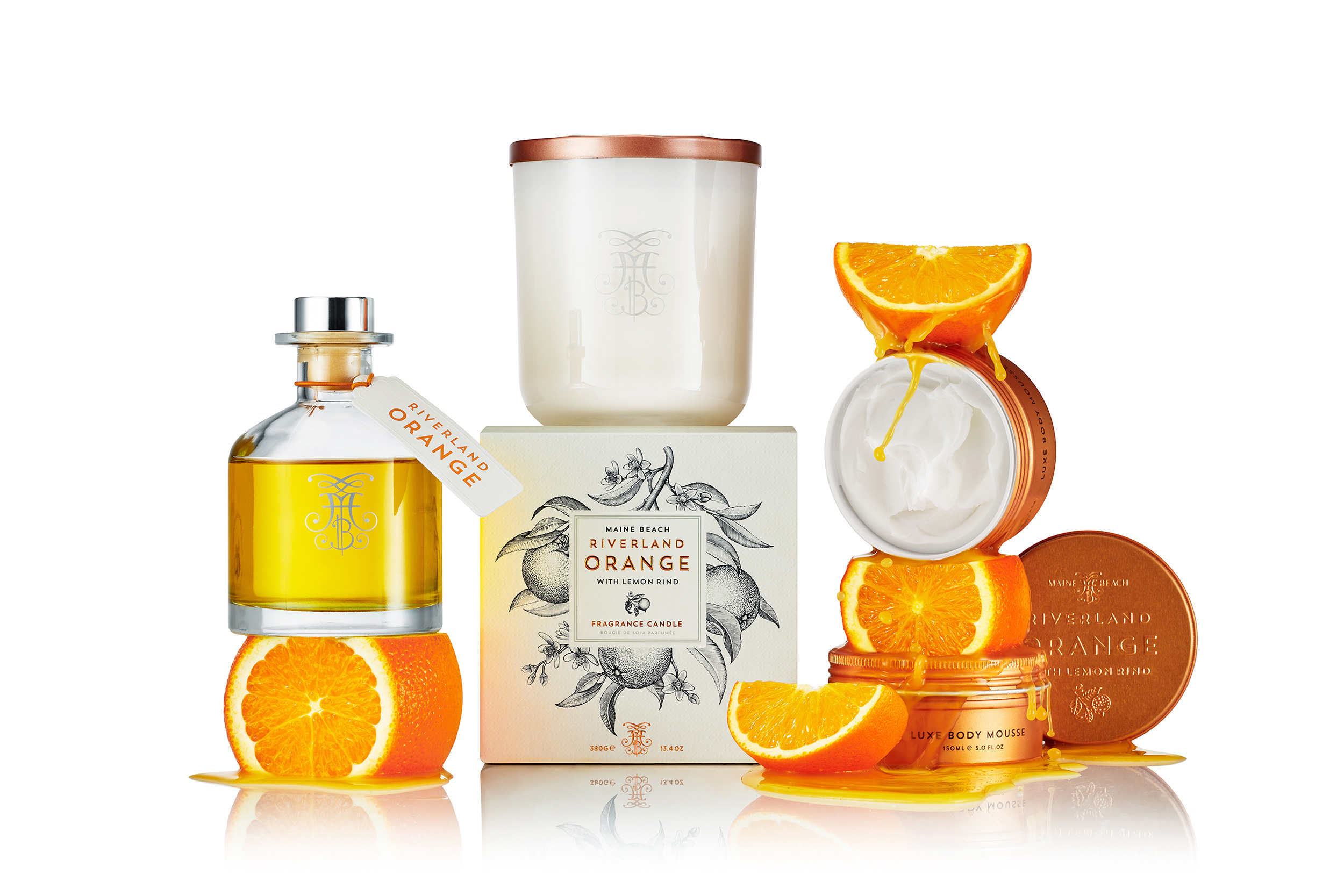 branding  maine beach harcus design Harcus Body care beauty product riverland orange australian bodycare australian design packaging design