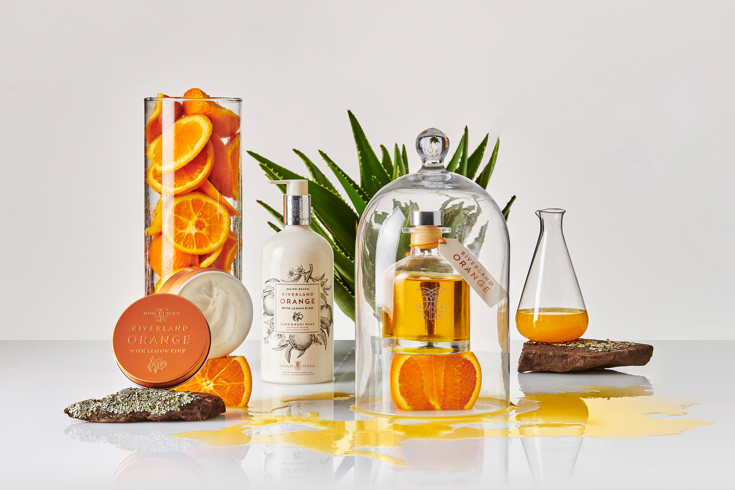 branding  maine beach harcus design Harcus Body care beauty product riverland orange australian bodycare australian design packaging design