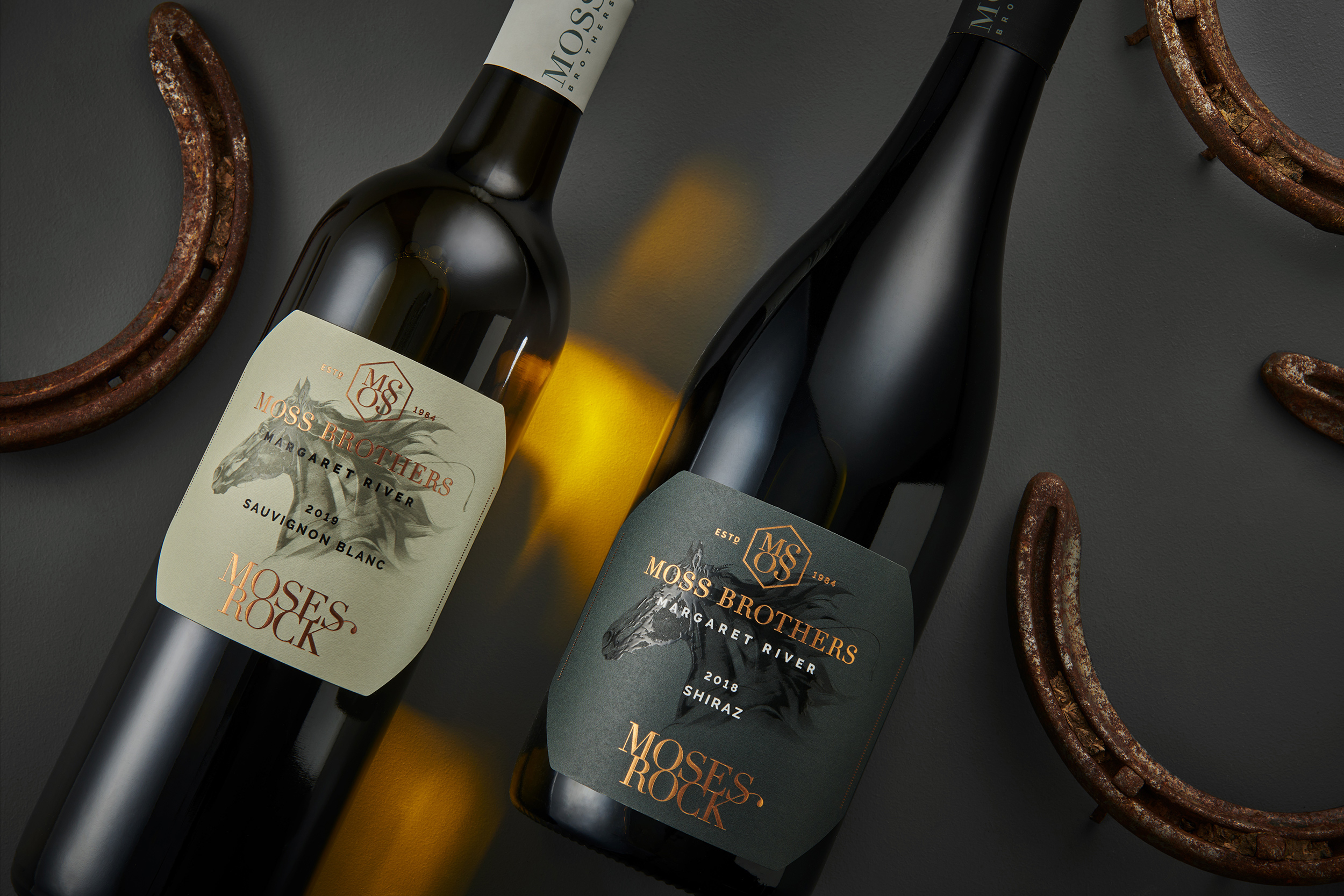 australian wine fidium Harcus harcus design label design moses rock moss brothers packaging design western australia wine label