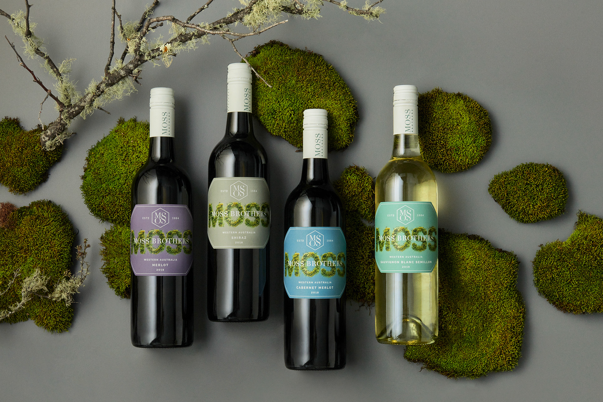 australian wine fidium Harcus harcus design label design moses rock moss brothers packaging design western australia wine label