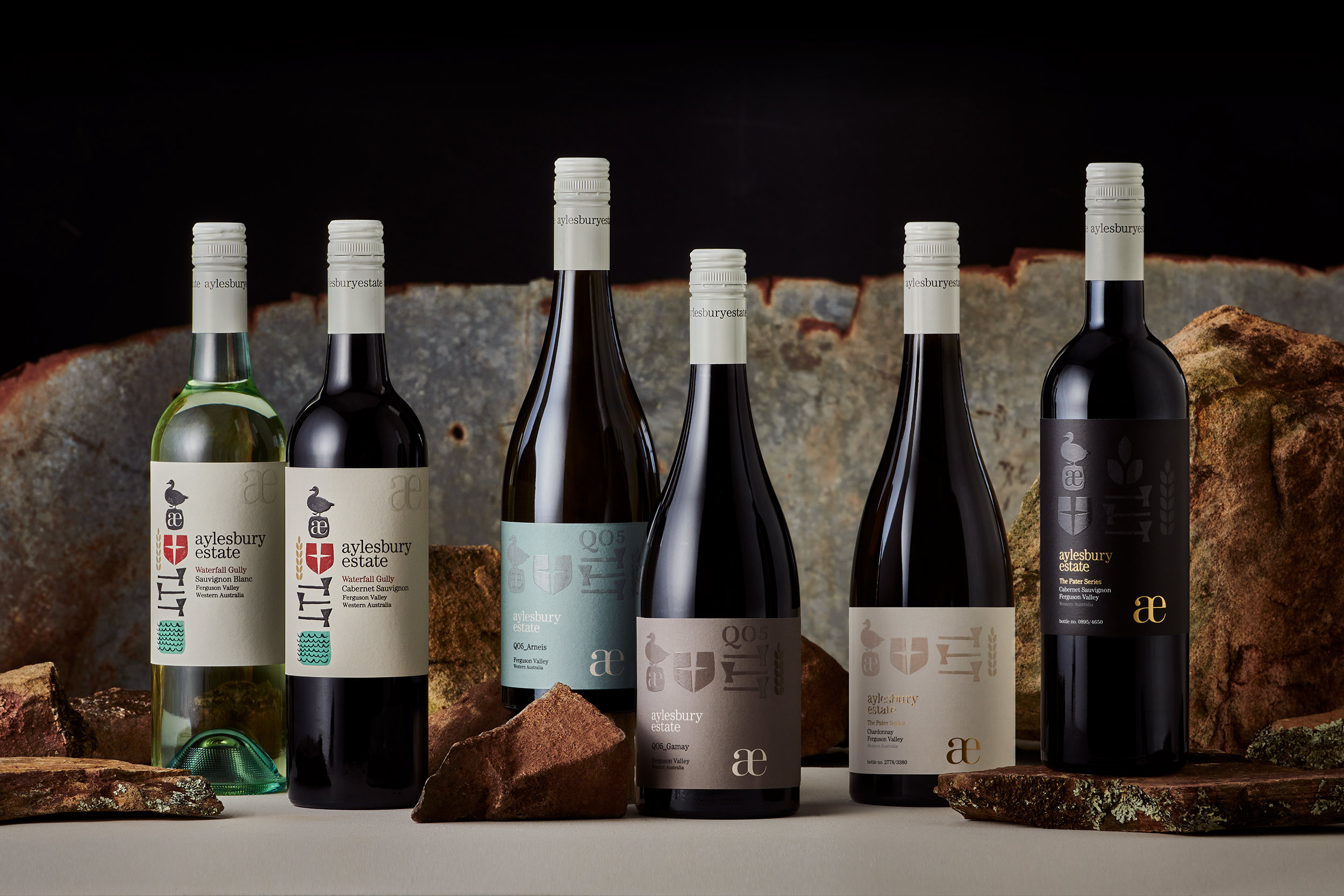 australian design australian wine Aylesbury Aylesbury wines Harcus harcus design label design Packaging packaging design wine label