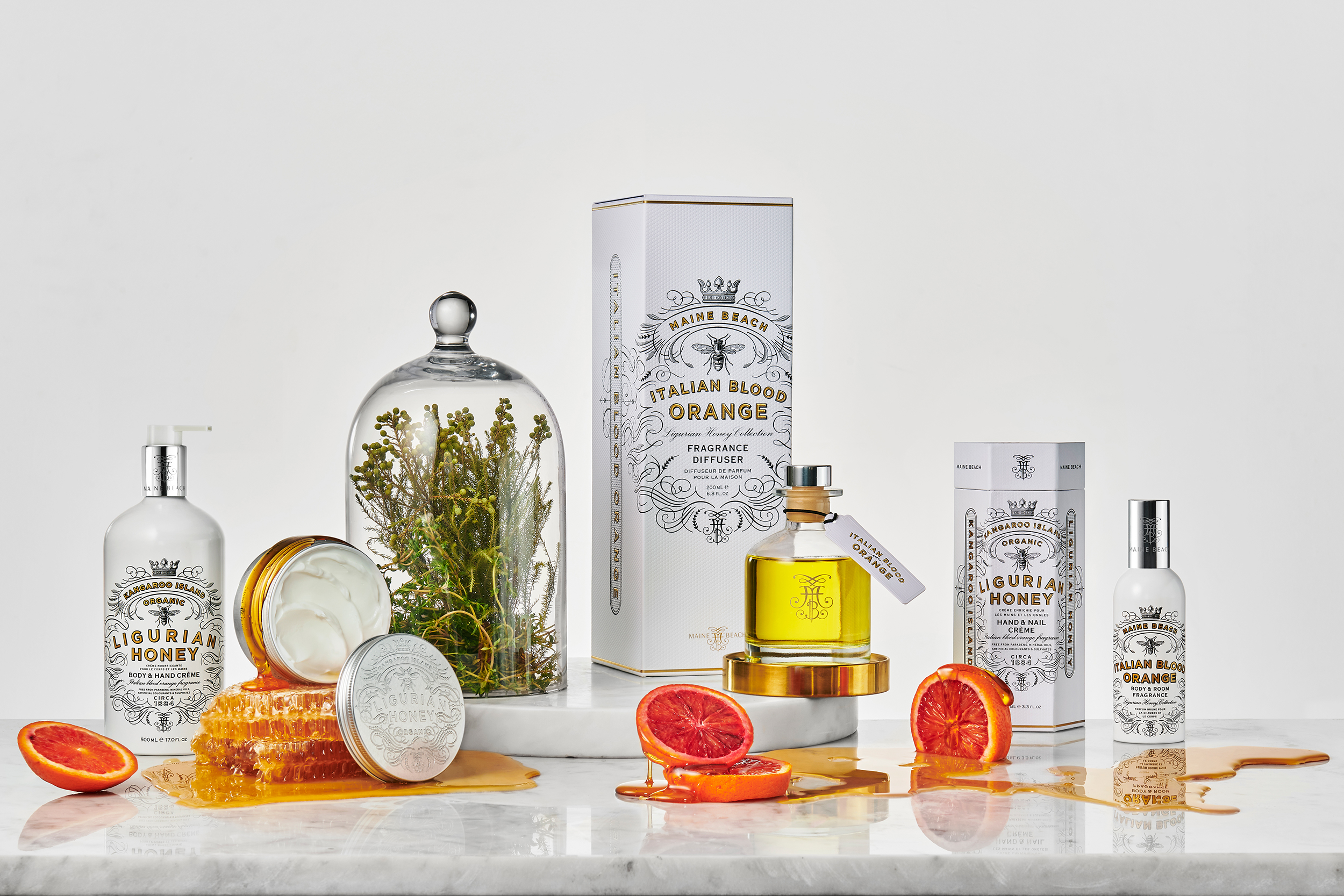 Packaging BODYCARE Body care Body Wash Australia maine beach premium organic Harcus harcus design