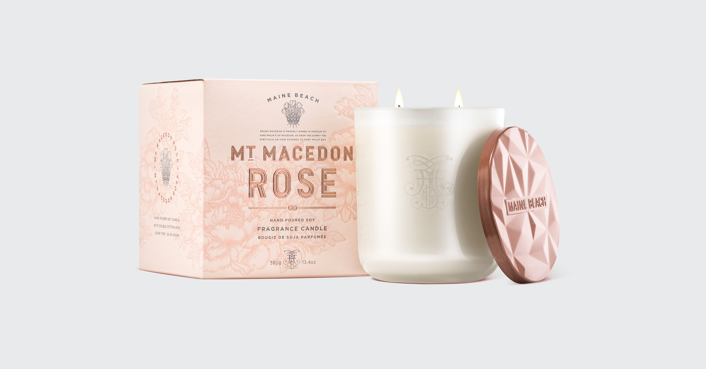 Body care Australian Packaging branding  premium maine beach Fashion  rose Harcus harcus design