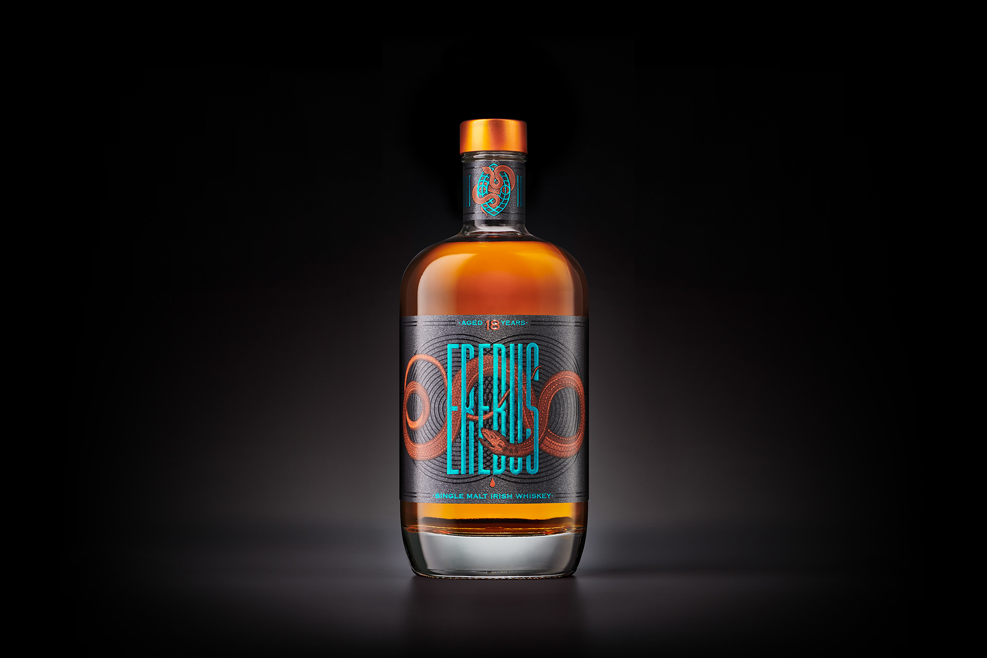 erebus Harcus harcusdesign Irish Whiskey Label label design Packaging spicers Whiskey whiskey label