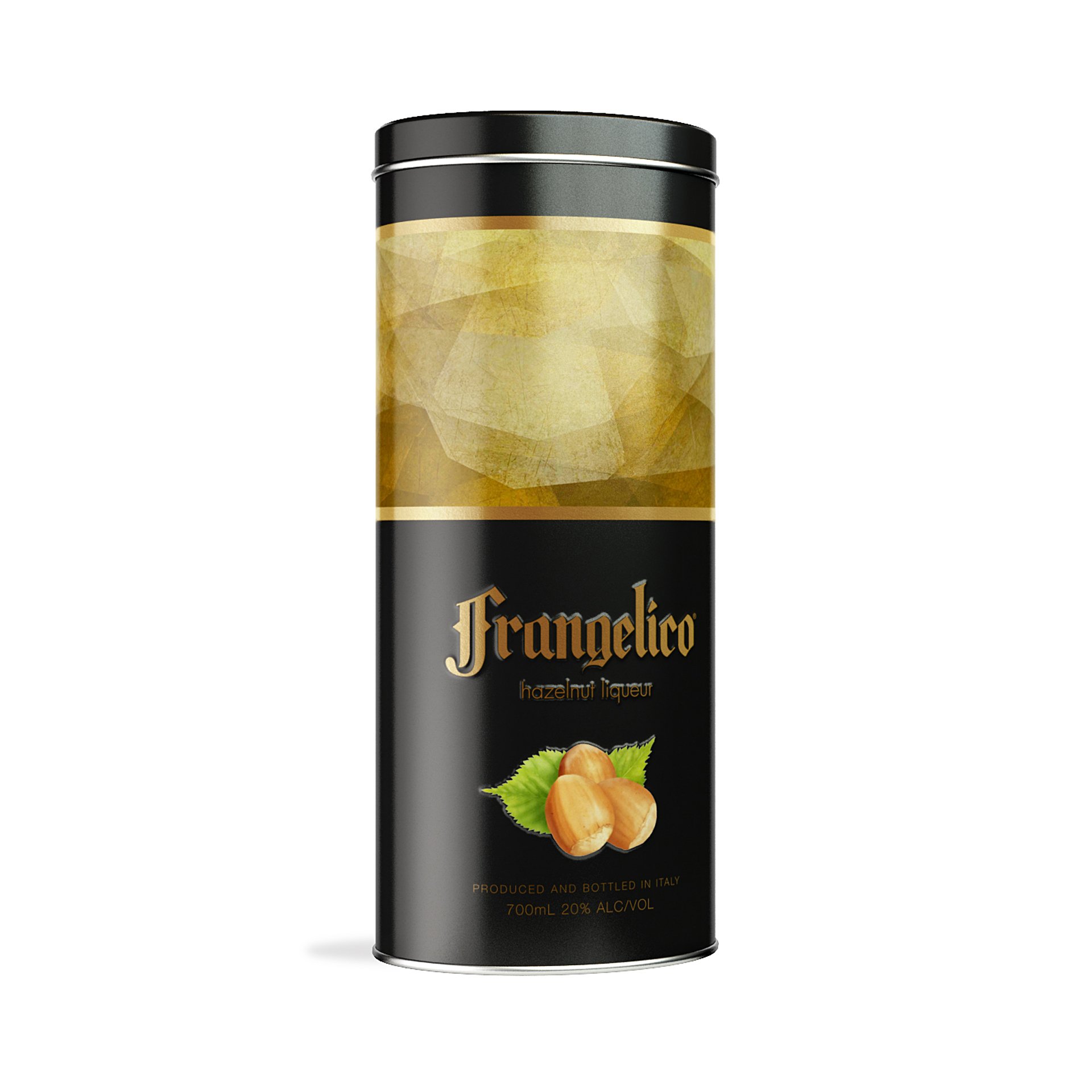利口酒包装设计 Frangelico 罐