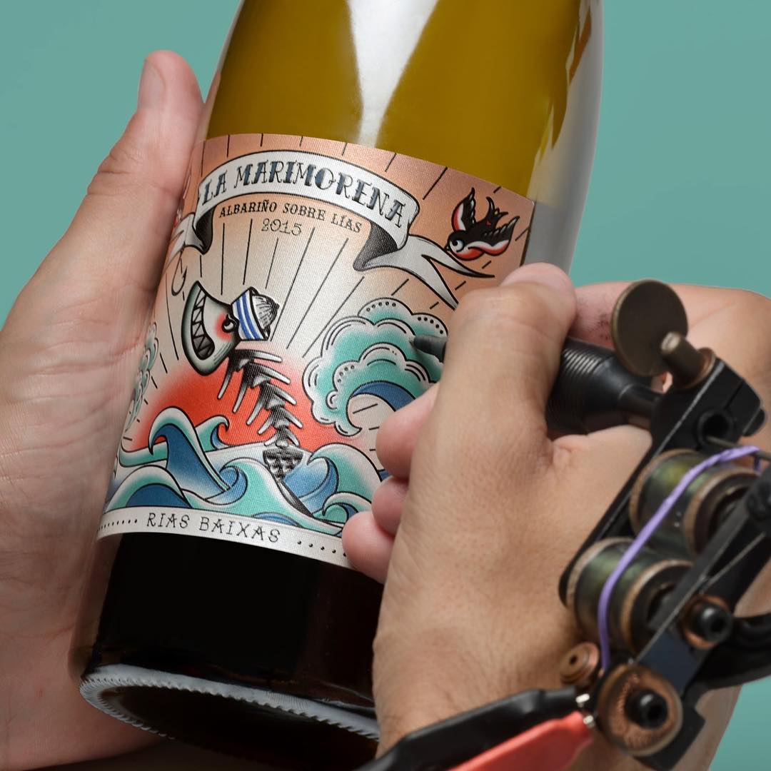 Photo by MABA in MABA with @thedieline, @miguelangel_maba, @bodegascasarojo, @estudiomaba, and @alma13tattoostudio.