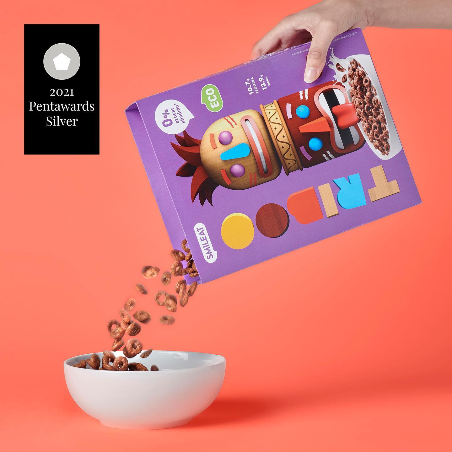 Nuestro proyecto para @smileatbaby Triboo nace con dos platas en @pentawards . Todo un éxito para una empresa joven pero que pisa fuerte en convicciones y resultados. Vamos Triboo! \\n\\nOur project for @smileatbaby Triboo was born with two silvers in @pentawards . A great success for a young company but one that is strong in convictions and results. Come on Triboo!\\n\\n#pentawards2021 #packagingdesign #packagingaward #maba #design