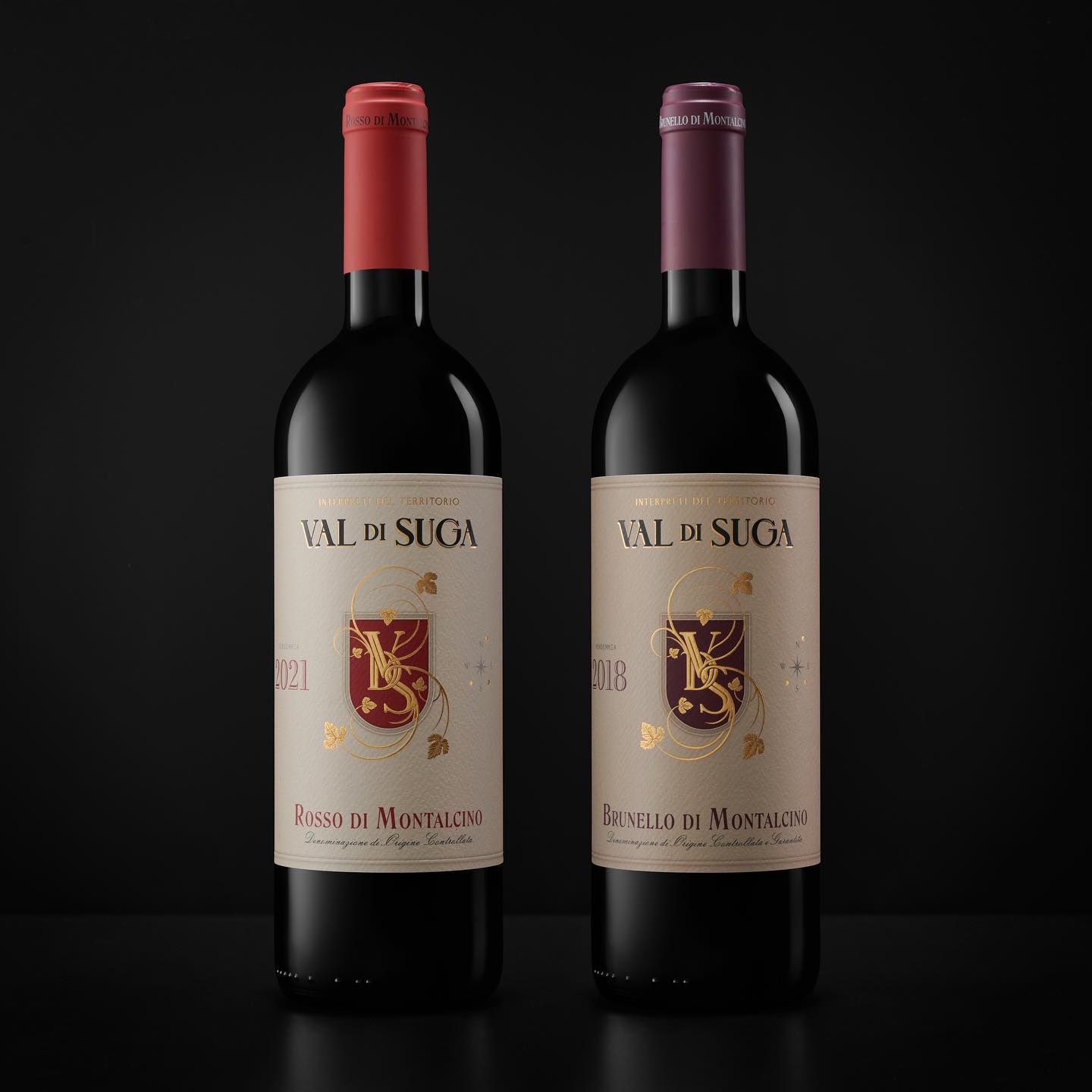 Elegancia apasionada es lo que representa a esta bodega ubicada en Montalcino, corazón de la Toscana. Un proyecto de rebranding de bodega y gama de vinos, en la que recoger su carácter y vision singular del terroir. Una forma de entender Montalcino, una forma de vivirlo y una forma de contarlo. Esto es @valdisugawines .\\n\\nPassionate elegance is what represents this winery located in Montalcino, in the heart of Tuscany. A rebranding project of the winery and range of wines, in which its character