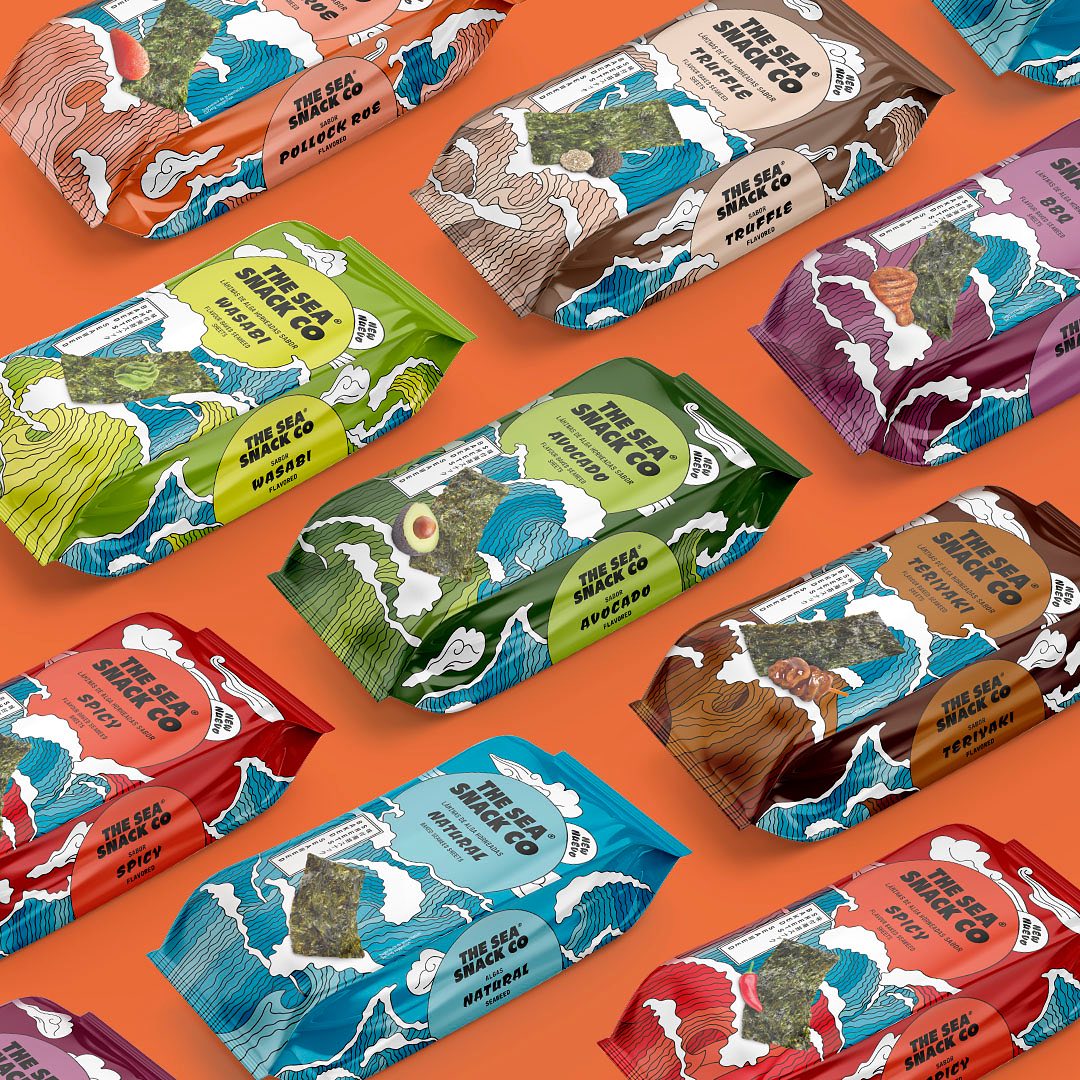 Photo shared by MABA on September 28, 2023 tagging @bea_maba, @miguelangel_maba, @joselorentegd, @estudiomaba, @sixtybelowzero, and @theseasnackco. May be an image of chocolate bar, hand cream, wafer, petfood and text.