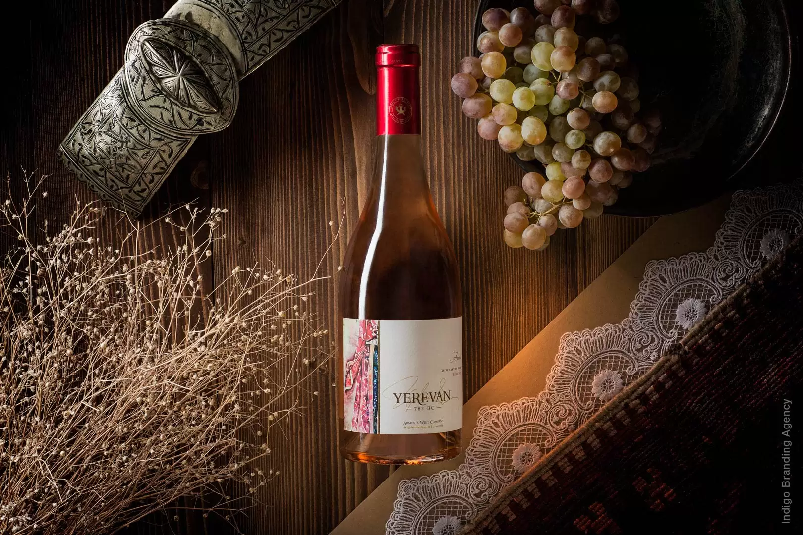 Yerevan 782 BC Wines branding and labeling by Indigo branding