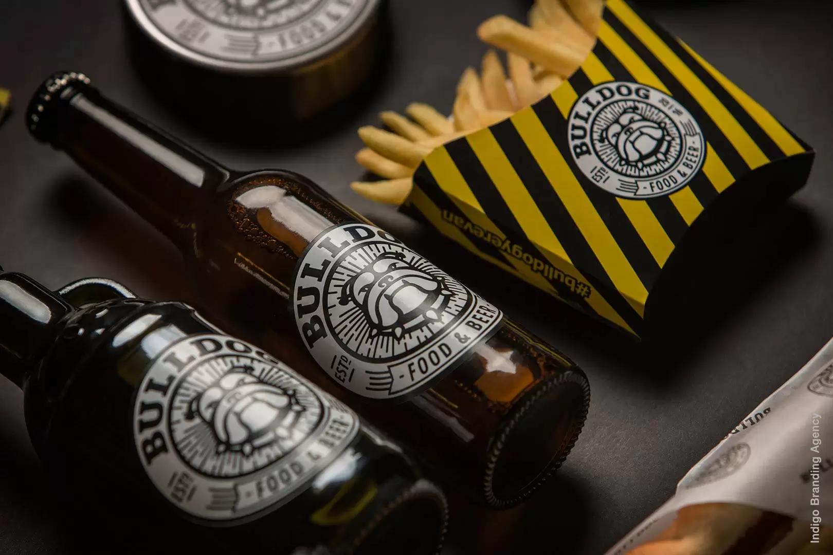 Buldog branding and logo design by Indigo branding