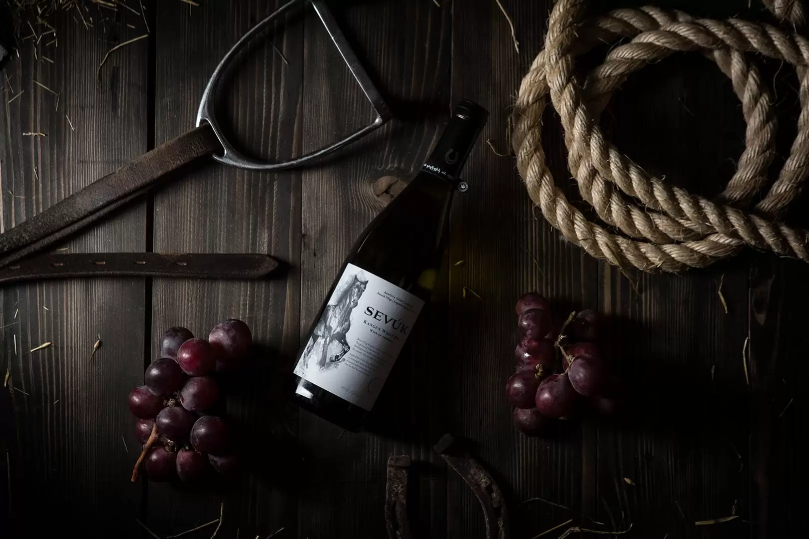 Sevuk Wines branding and labeling by Indigo branding