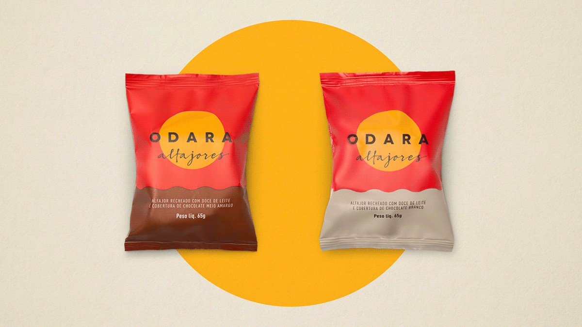 Packaging alfajor chocolate beach Sun boxes craft cookies Food  minimal Adobe Portfolio