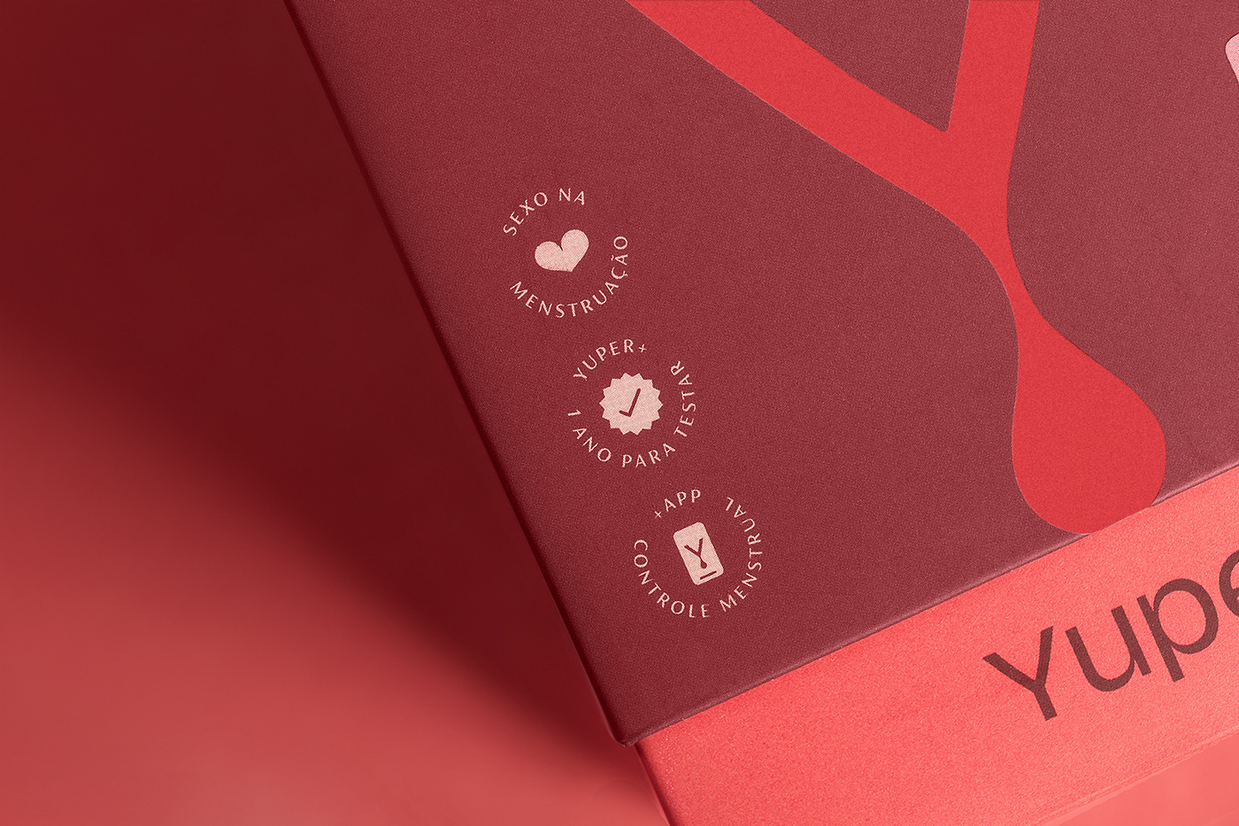 menstrual care Packaging period woman blood branding  female Health motion naming