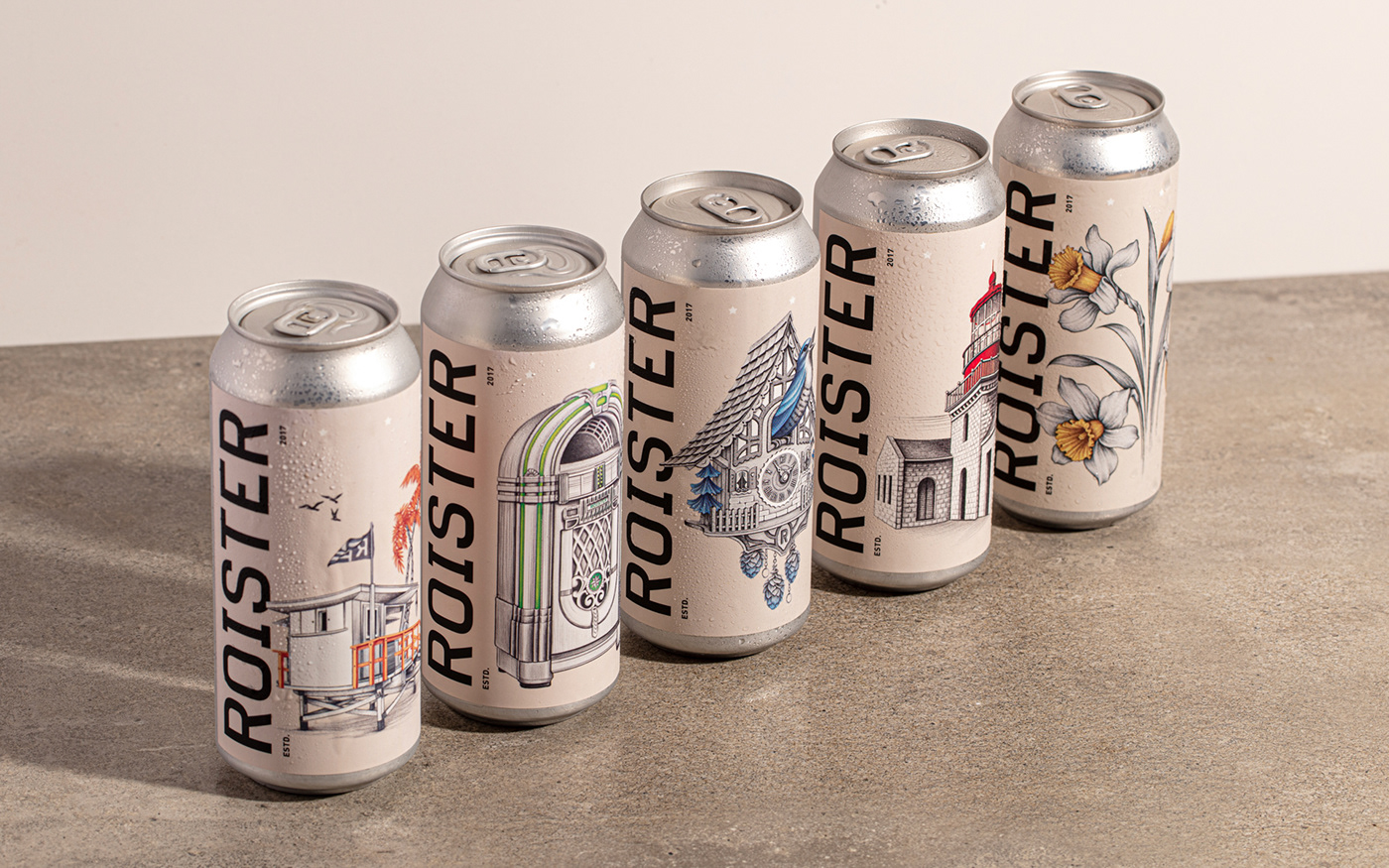 beer Label Packaging packaging design graphic design  ILLUSTRATION  Drawing  craft embalagem beer can