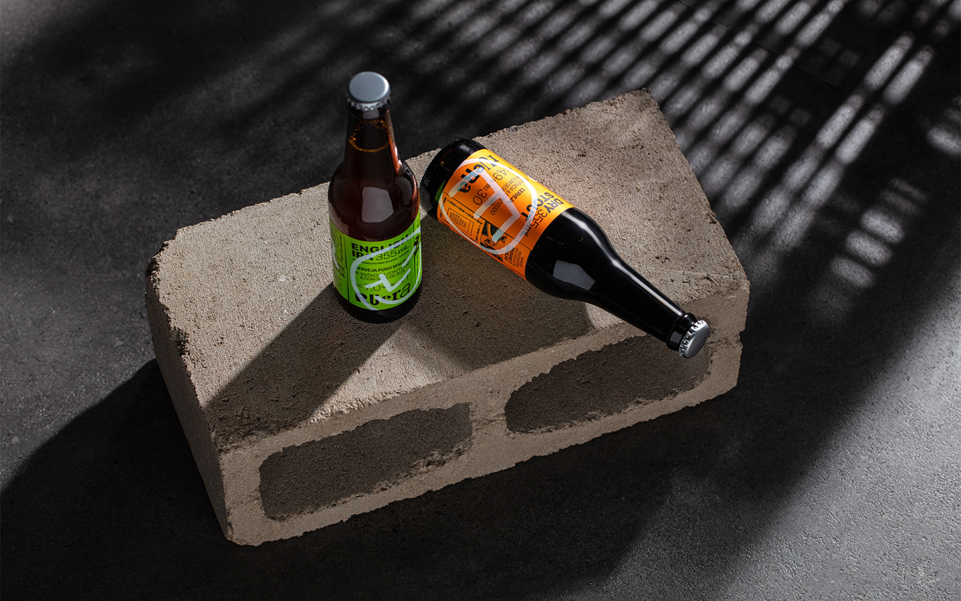 beer brand identity Label Packaging Street Urban visual identity logo packaging design poster