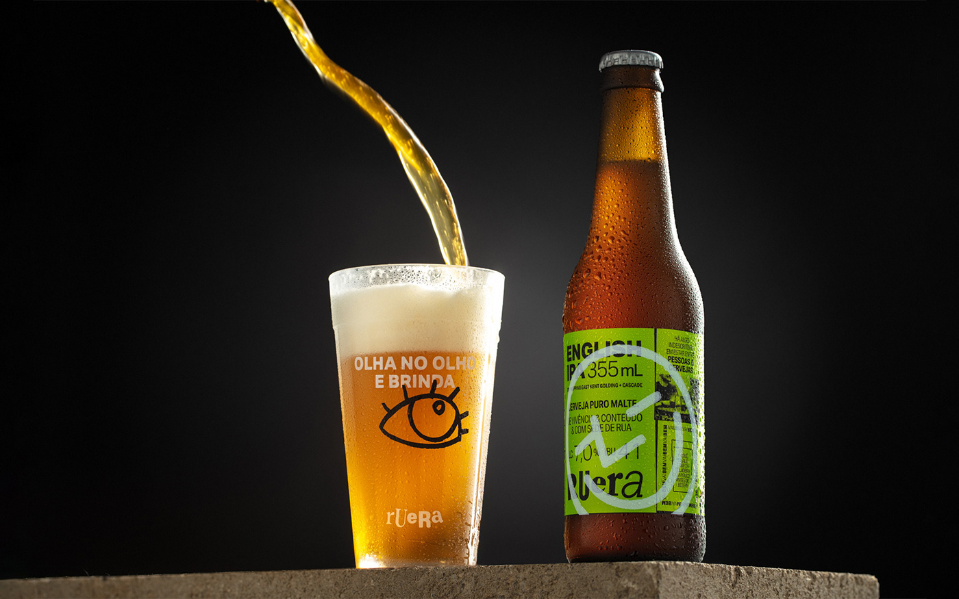 beer brand identity Label Packaging Street Urban visual identity logo packaging design poster