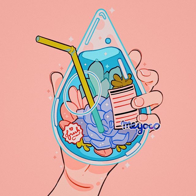 Terrarium drink \\nmeyo 的Instagram主页(@meyoco)