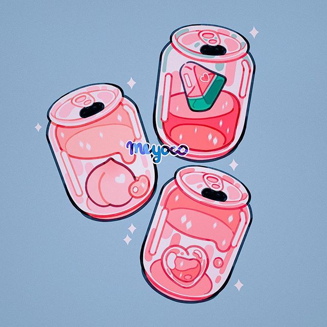 Mini pink soda \\nmeyo 的Instagram主页(@meyoco)