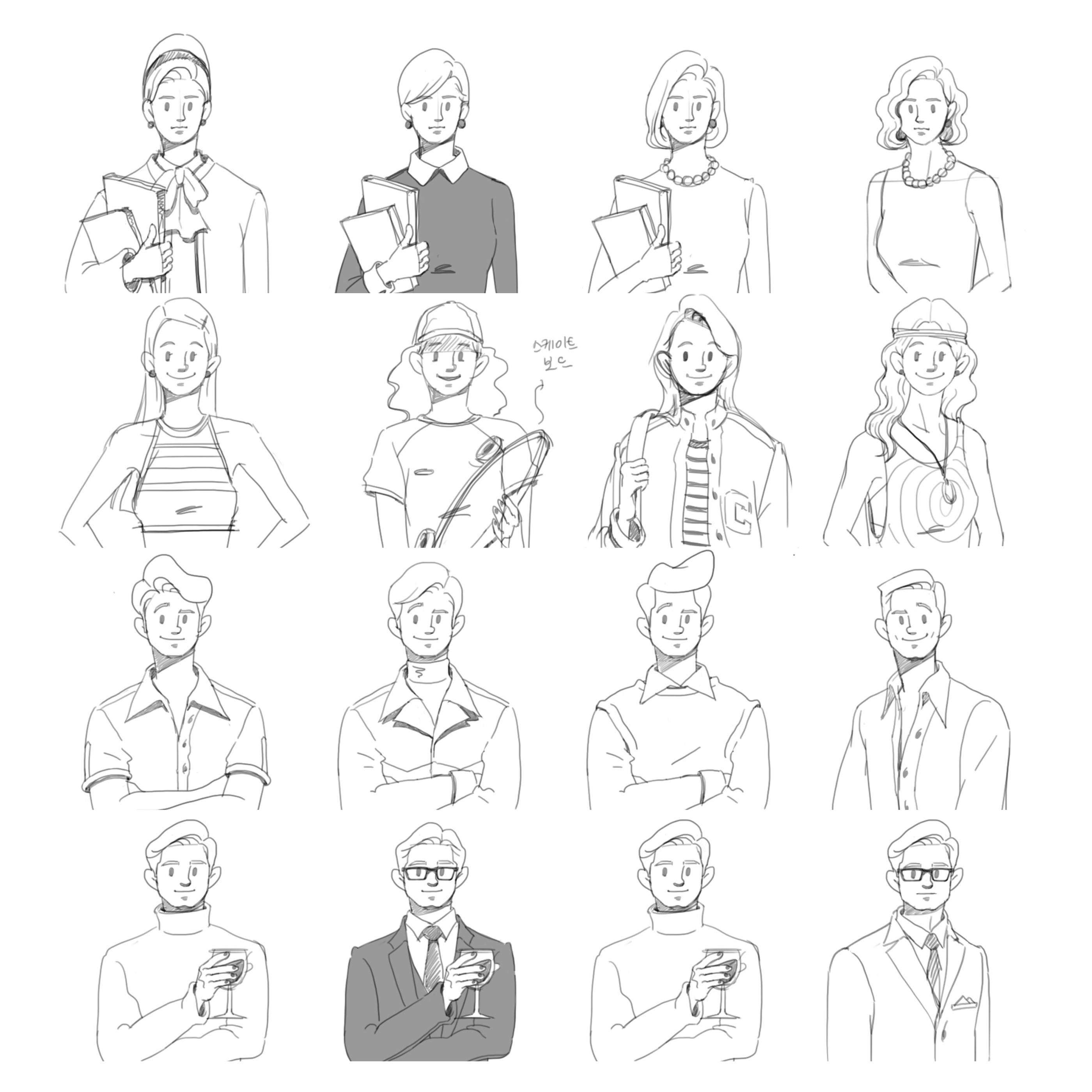 illust ILLUSTRATION  charactor design graphic Drawing  artwork HyundaiCard Buddy Chatbot