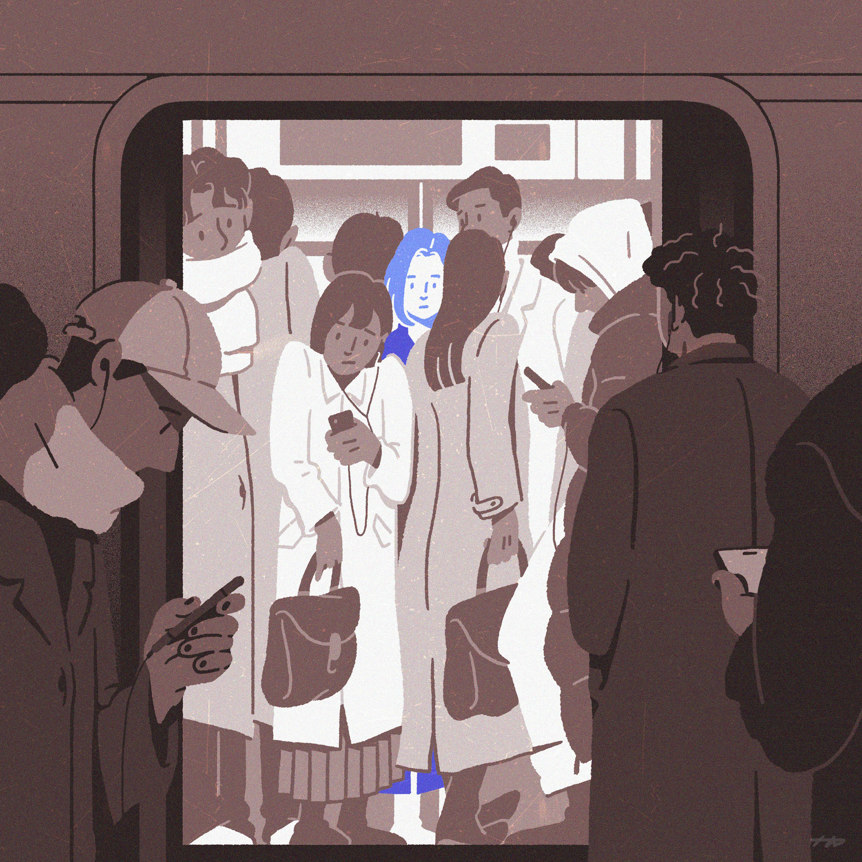 illust ILLUSTRATION  graphicdesign Character design artwork Drawing  Slump series