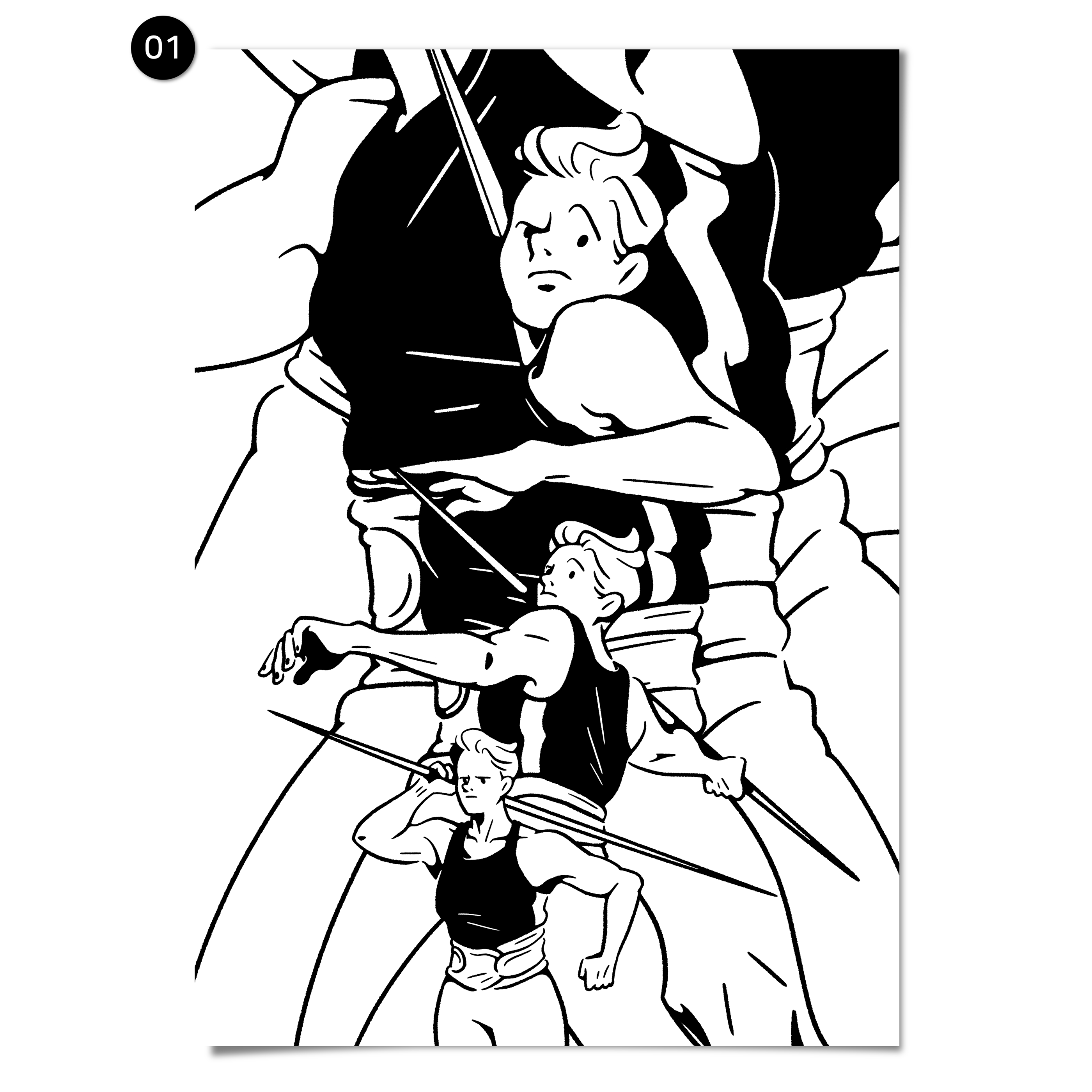illust ILLUSTRATION  graphic design  artwork Drawing  concept art Nike nike women power Character
