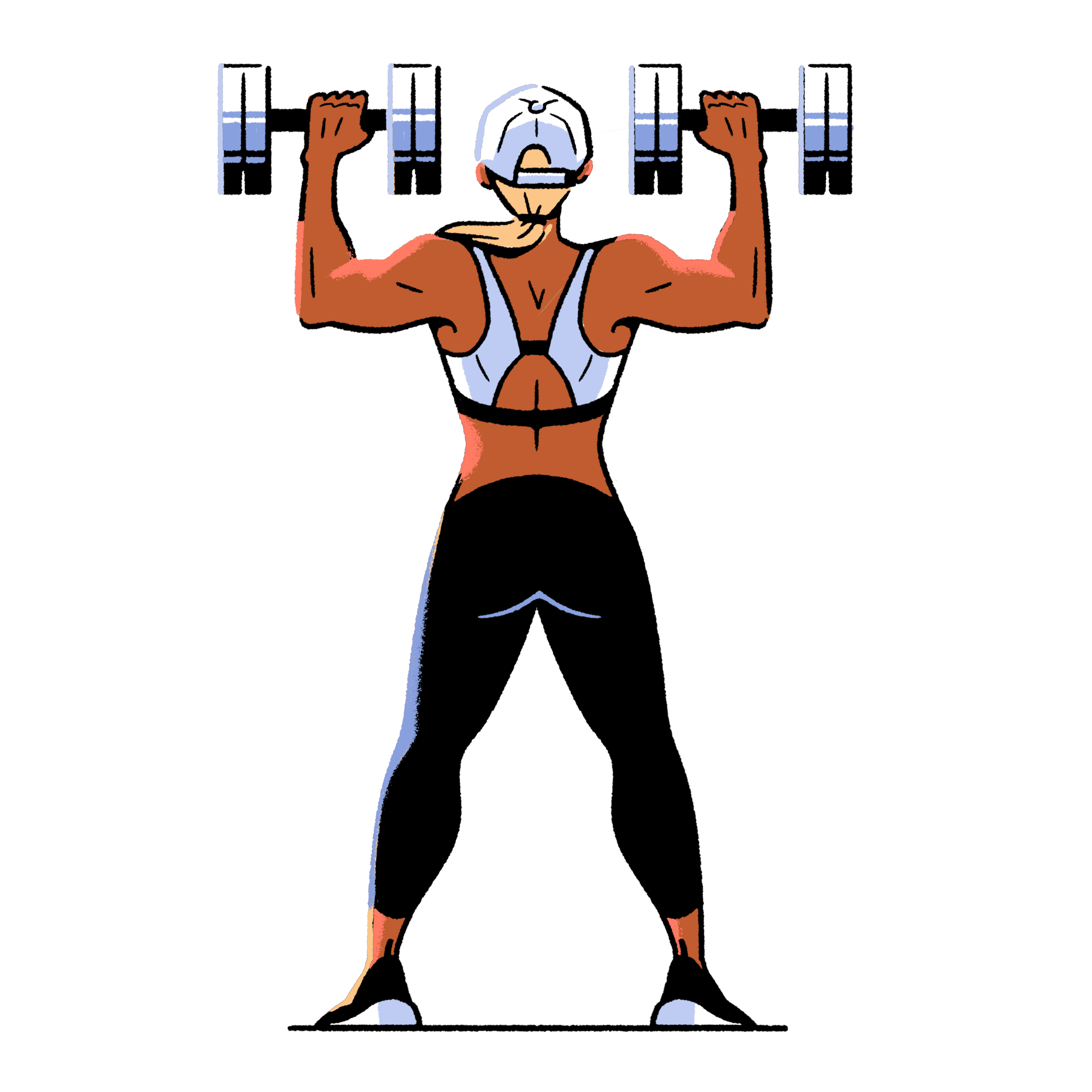 illust ILLUSTRATION  graphic design  gif Nike nikewomen women's day artwork motion design