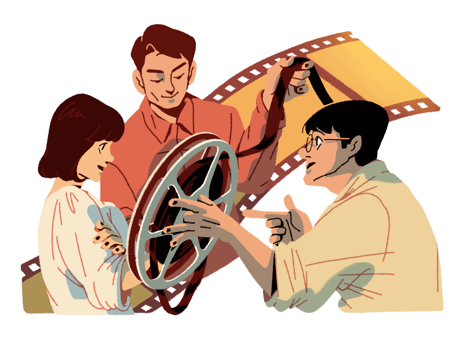 illust ILLUSTRATION  graphic design Logo Design NAVER HONG GIL DONG artwork Drawing  motion design
