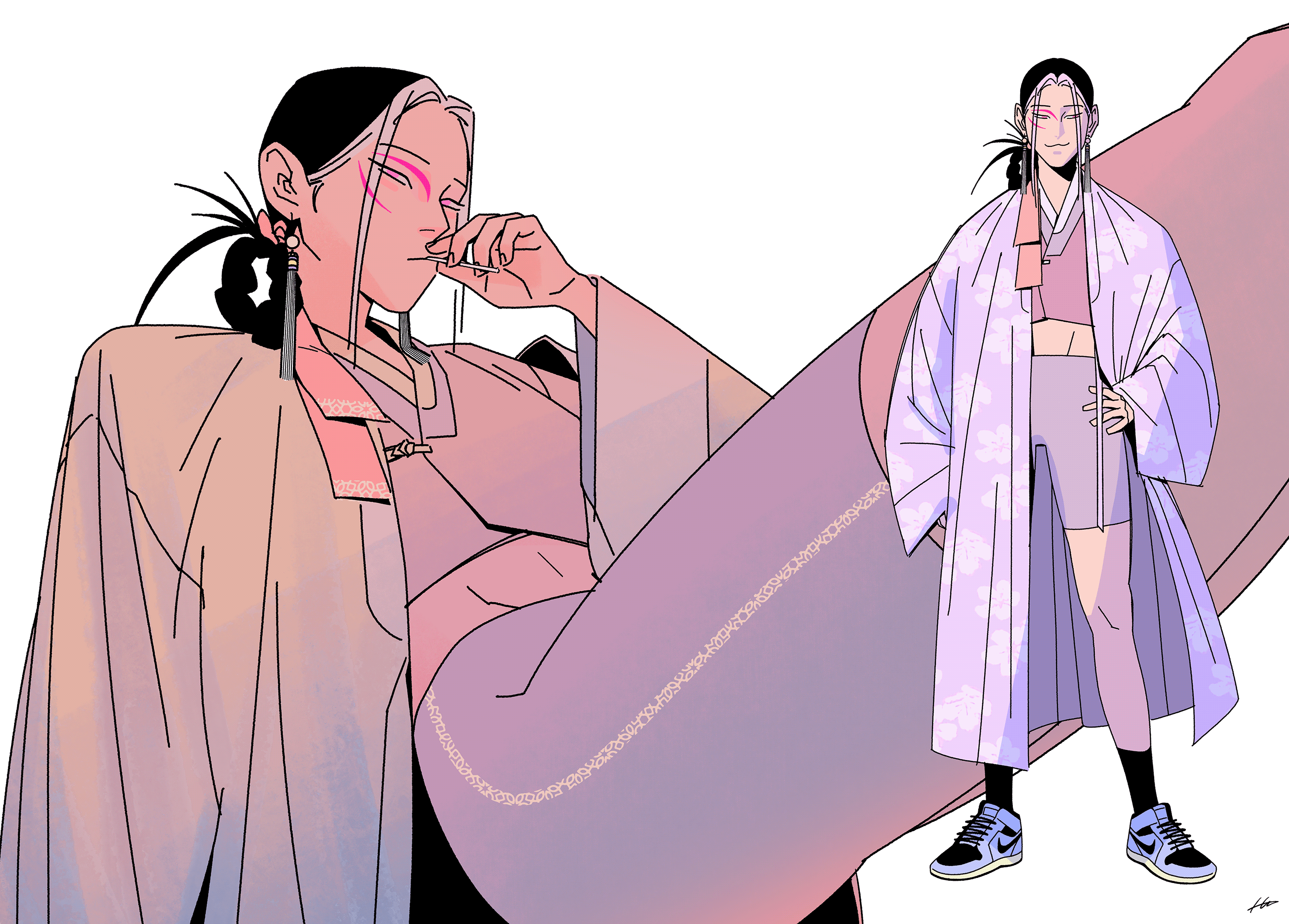 artwork Character Compilation design doodle illust our own night