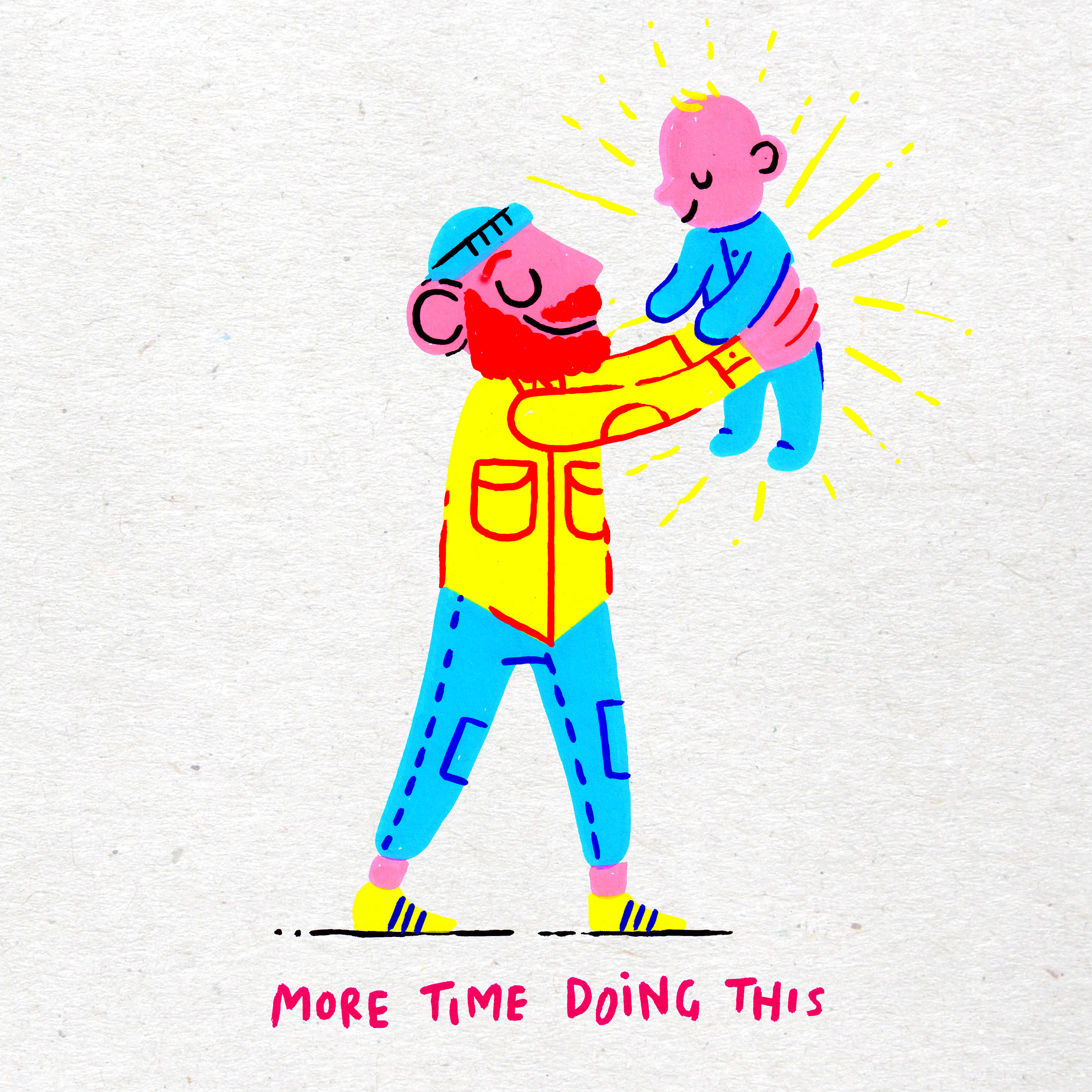 Posca pen doodle colour ink Drawing  Character people Hipster Dudes