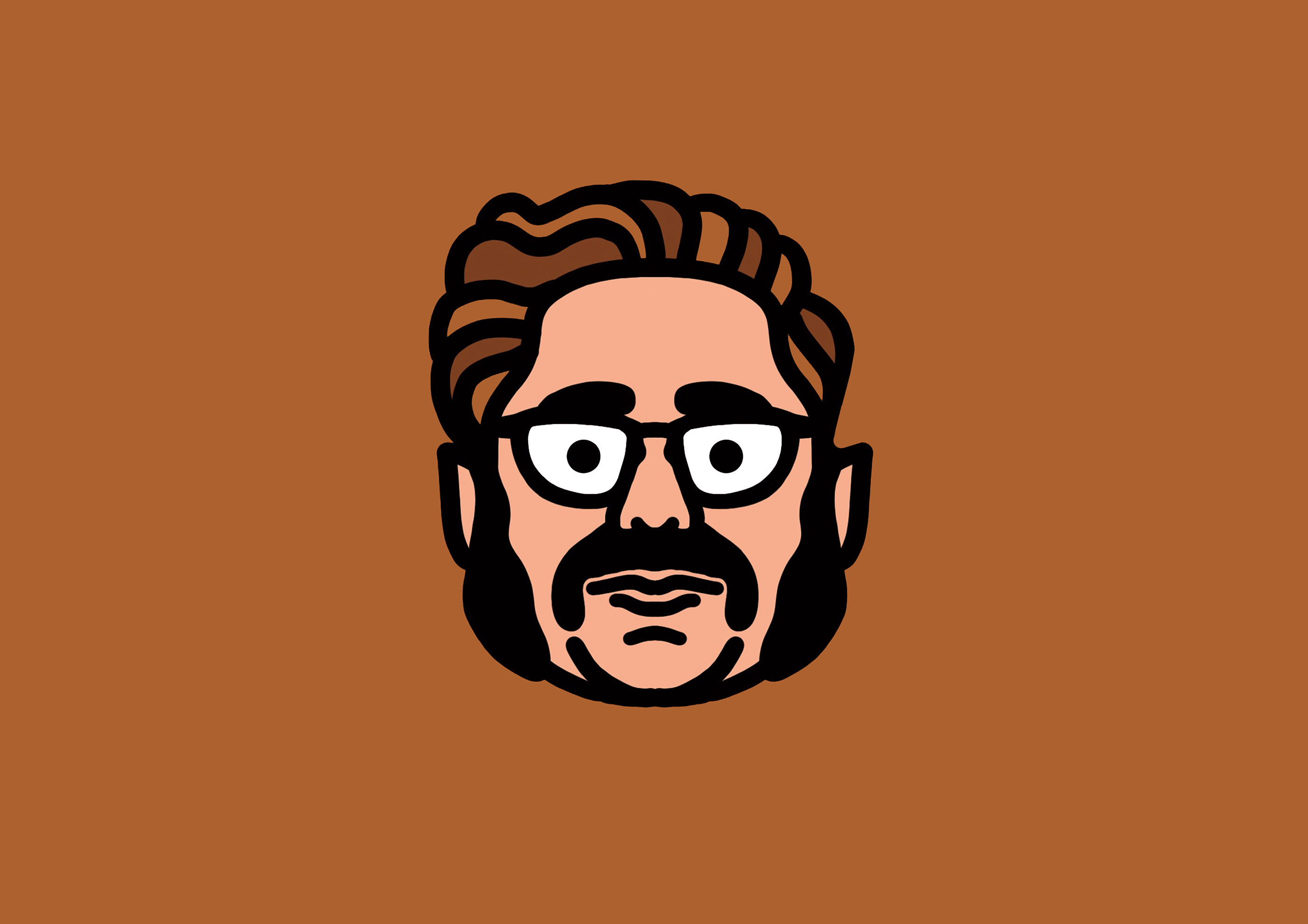 caricature   Character colour doodle face Fun line portrait Procreate simple