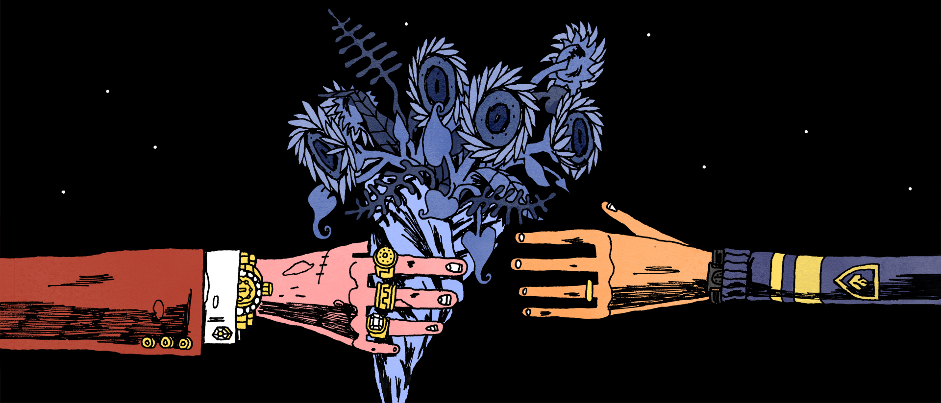De Correspondent philip lindeman ILLUSTRATION  editorial mafia