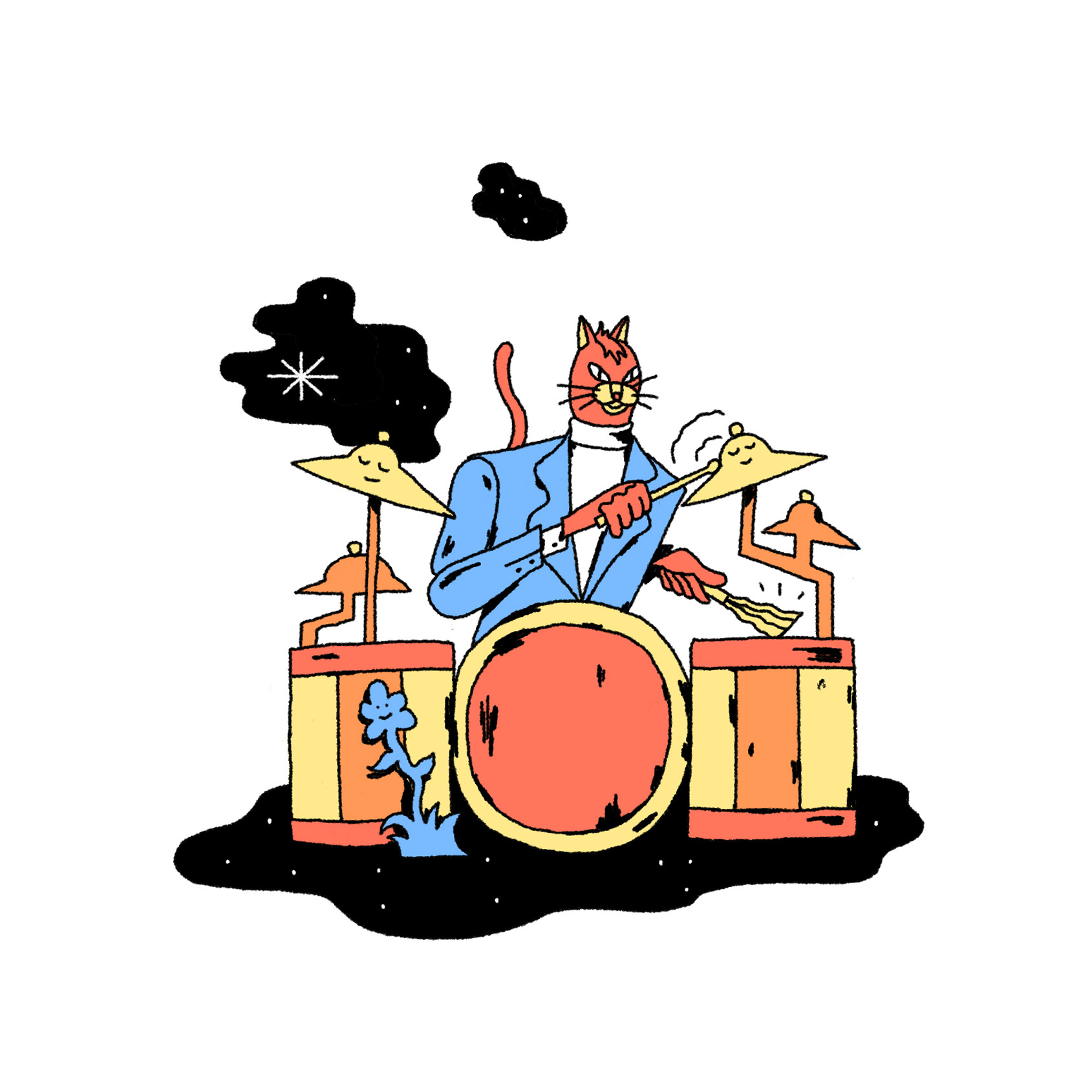 De Volkskrant philip lindeman north sea jazz festival ILLUSTRATION