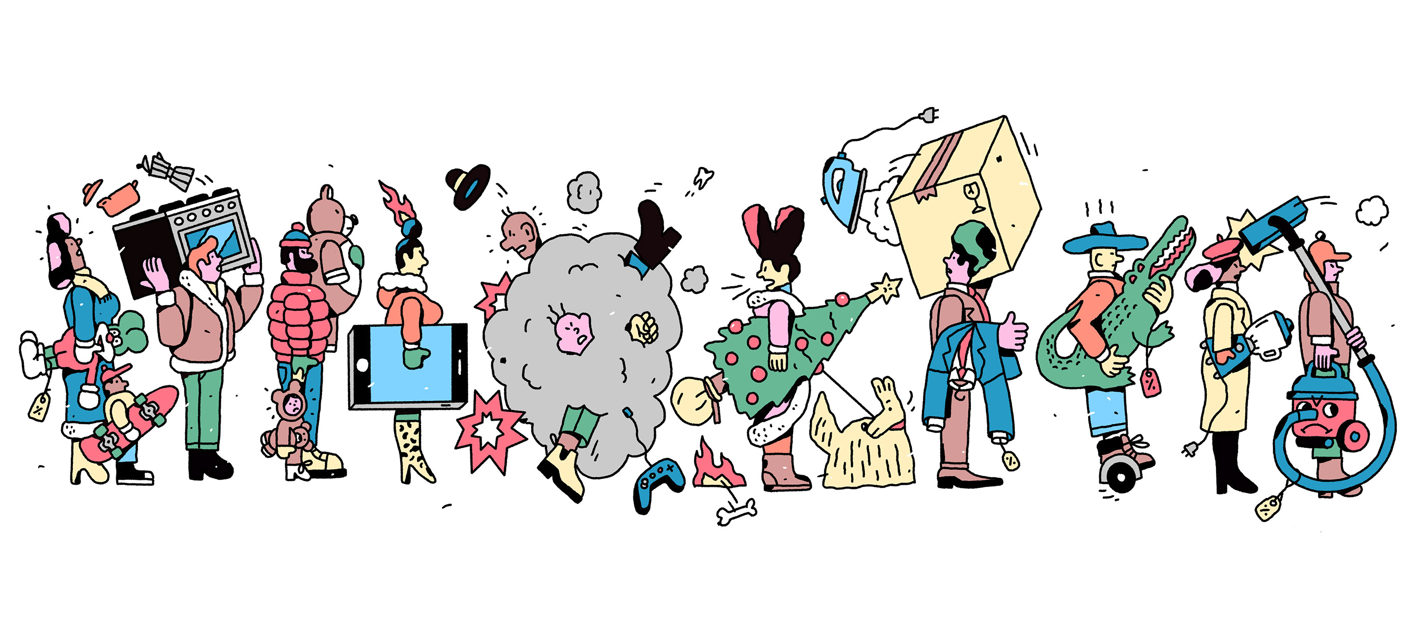 philip lindeman De Standaard newspaper ILLUSTRATION  editorial artwork