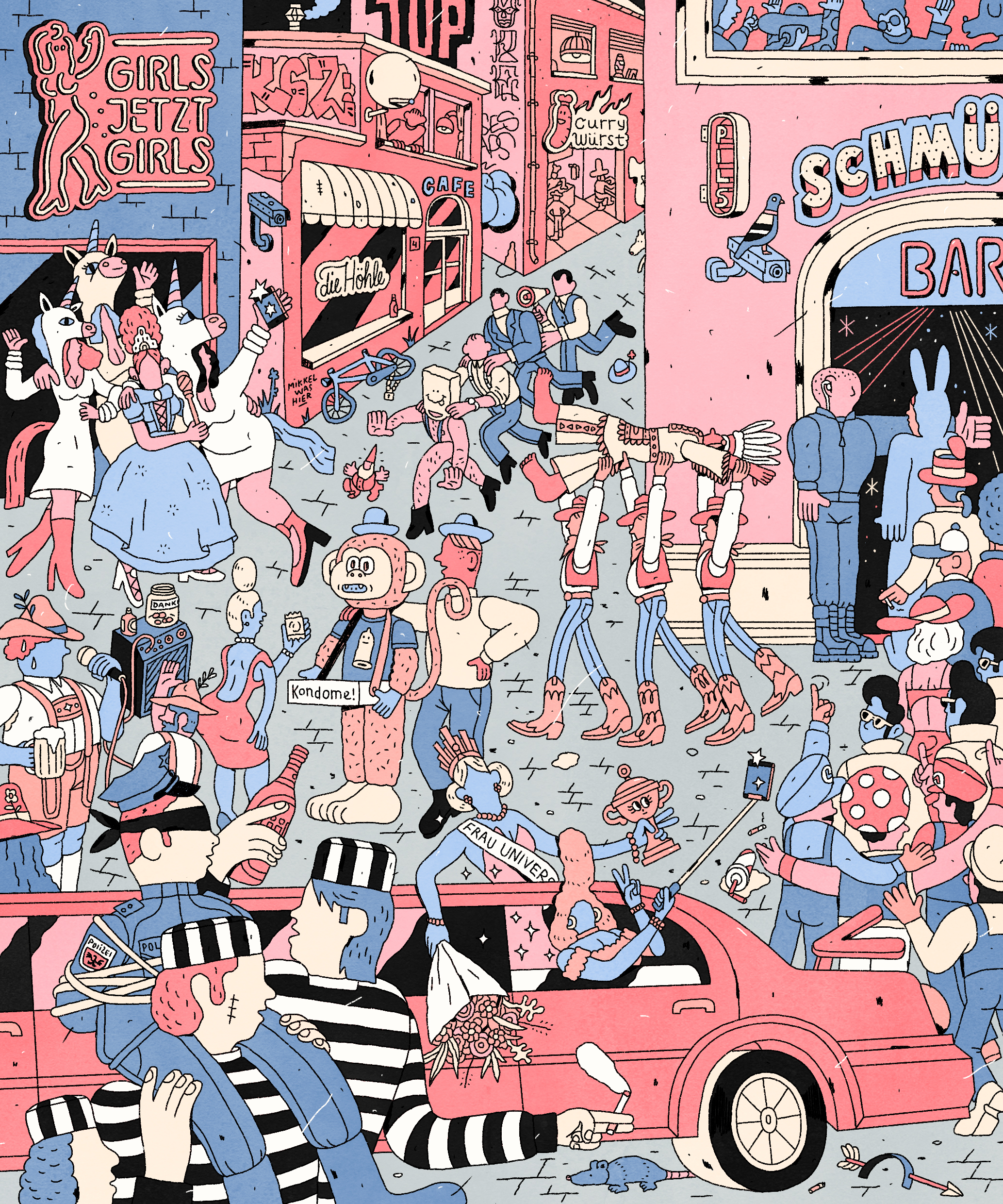 philip lindeman ILLUSTRATION  deutschebahn dbmobil