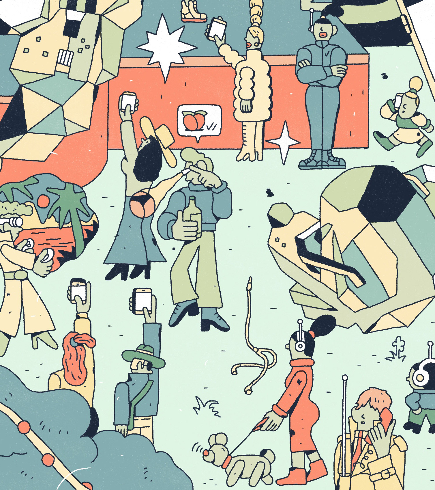 Character design  commercial design ILLUSTRATION  Landscape Design philip lindeman
