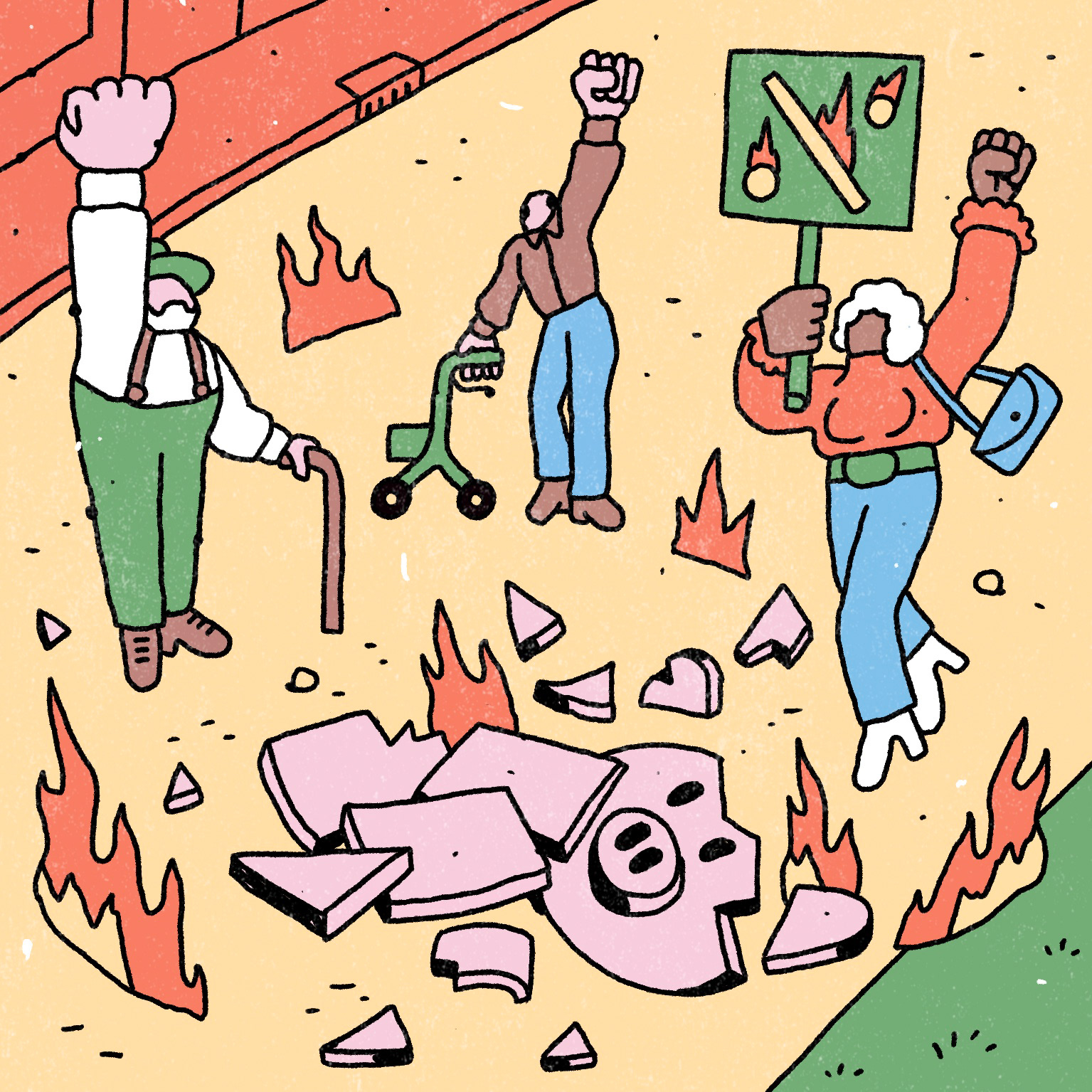 De Volkskrant ILLUSTRATION  philip lindeman