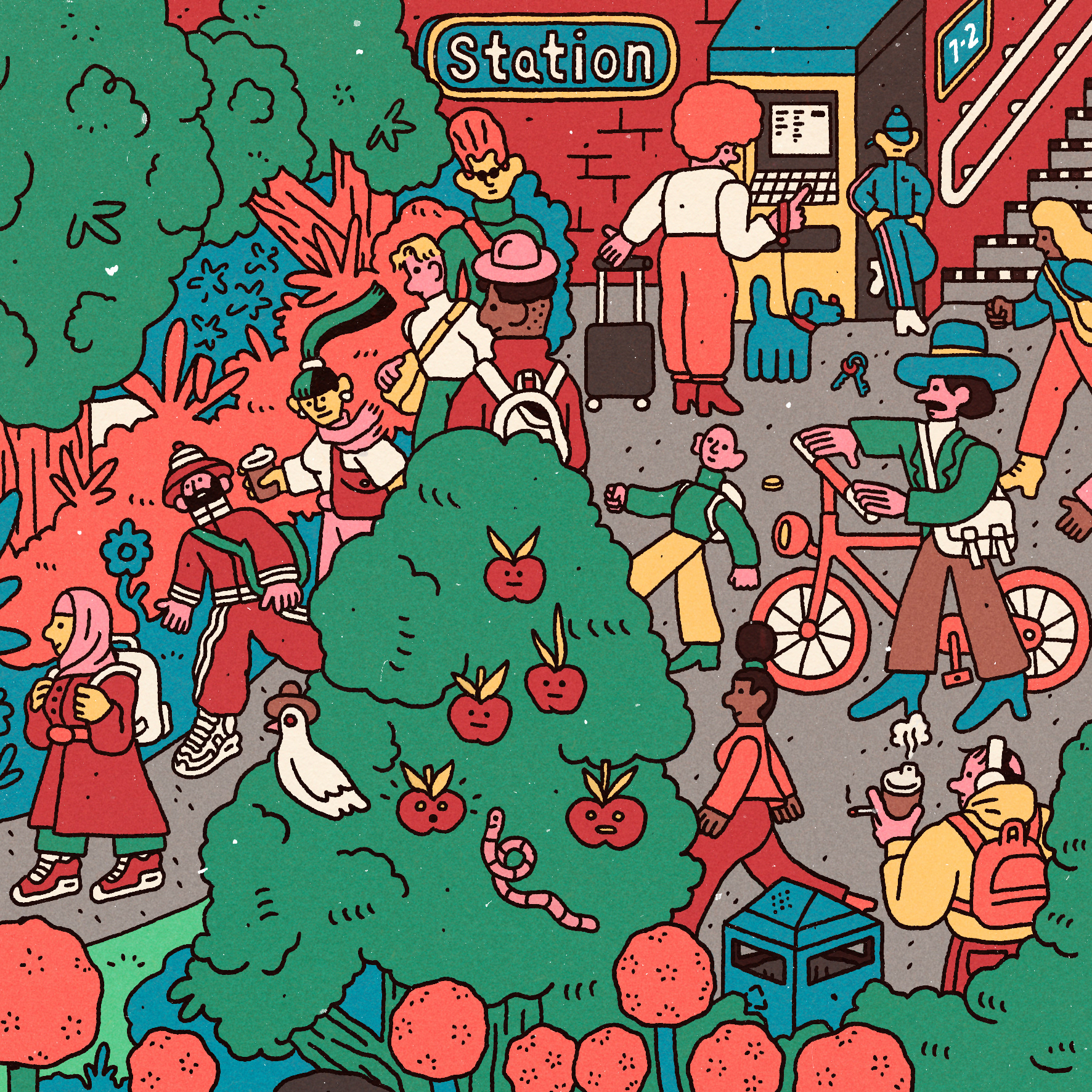 artwork design ILLUSTRATION  philiplindeman prorail