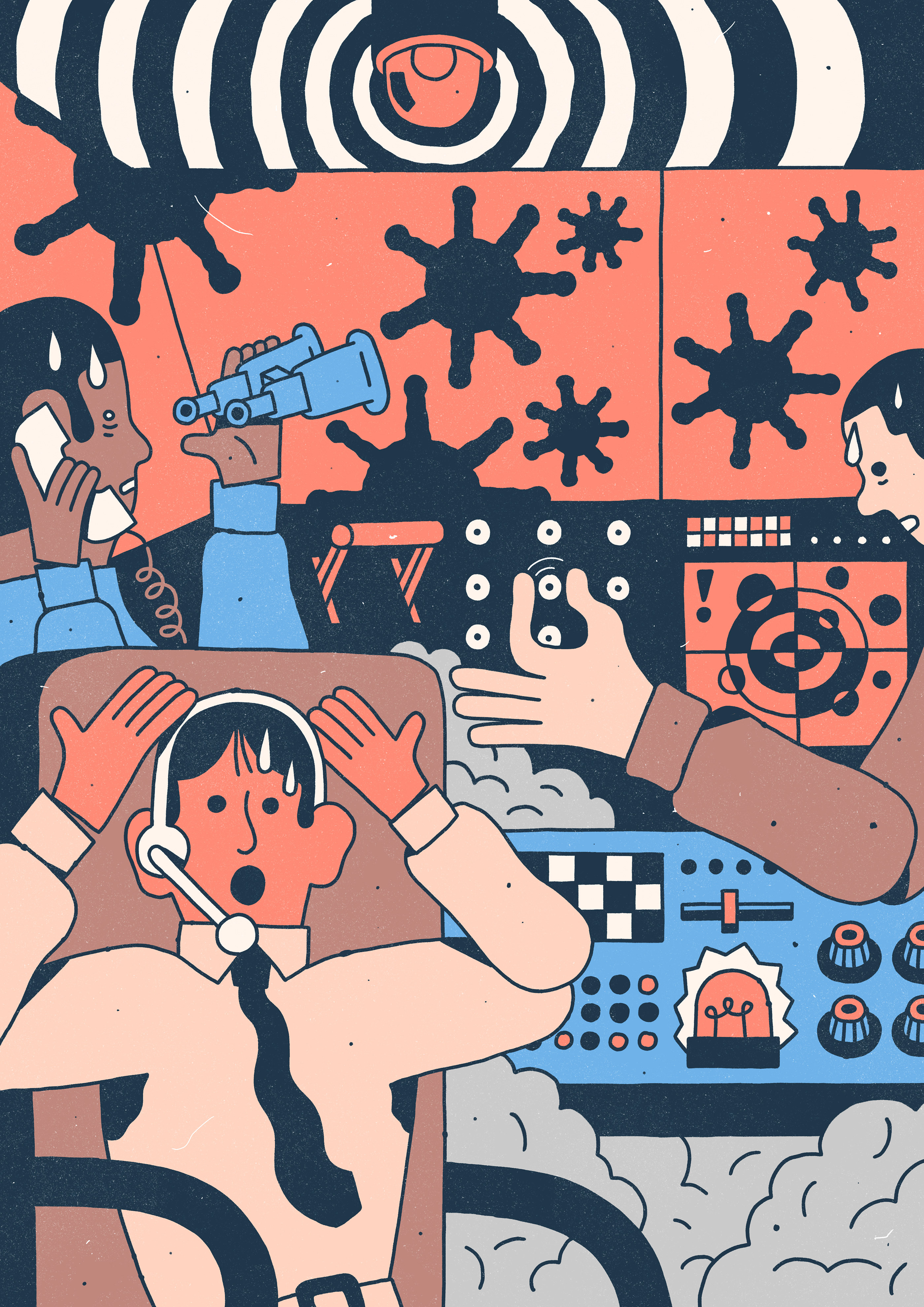 De Morgen editorial ILLUSTRATION  philip lindeman