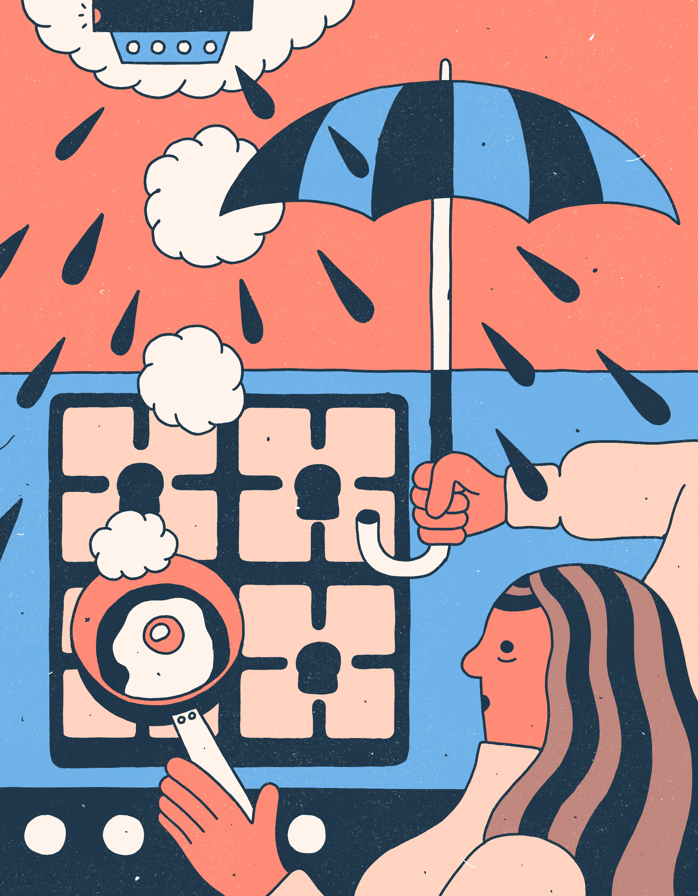De Morgen editorial ILLUSTRATION  philip lindeman