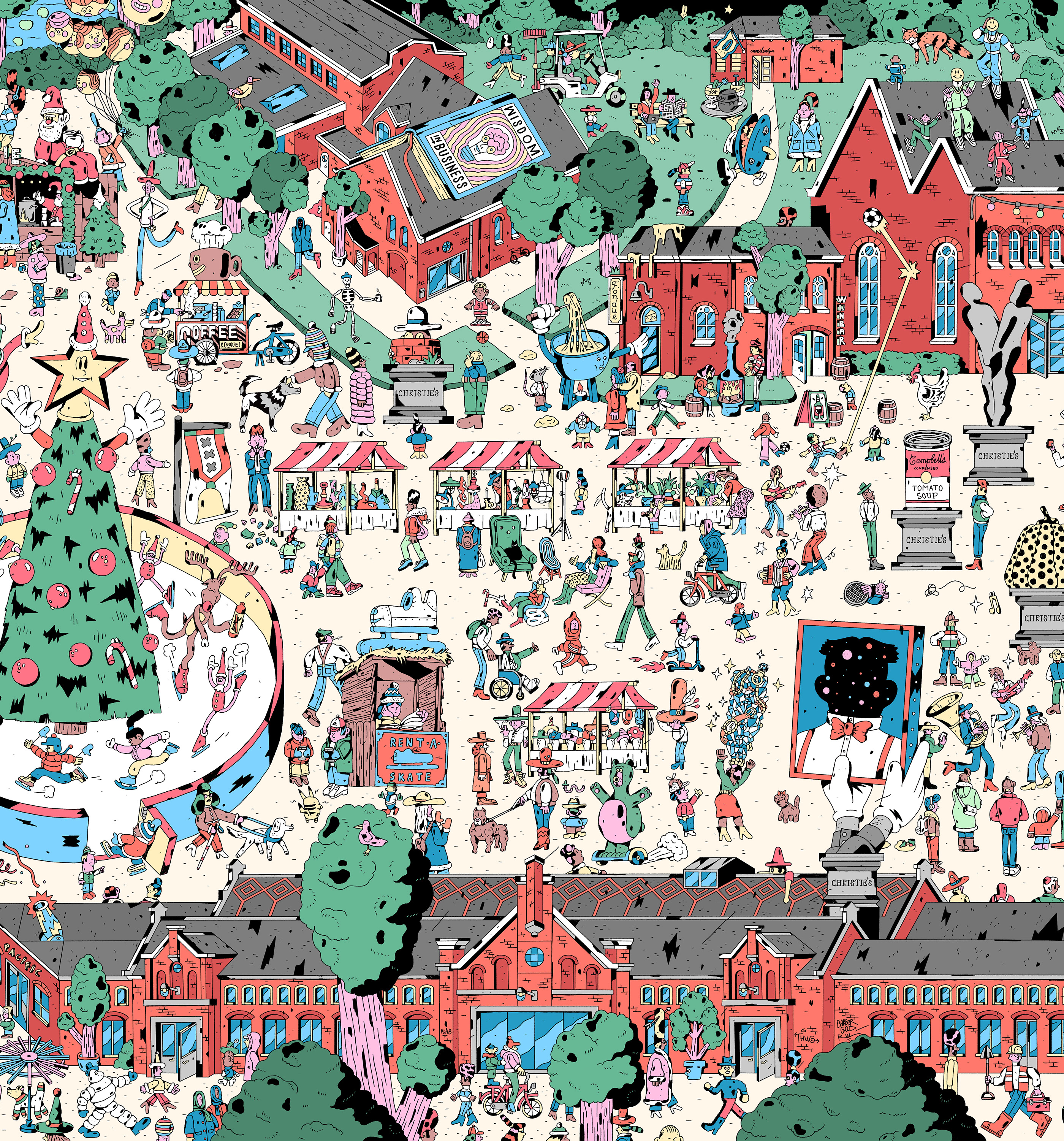 Image may contain: map, illustration and screenshot