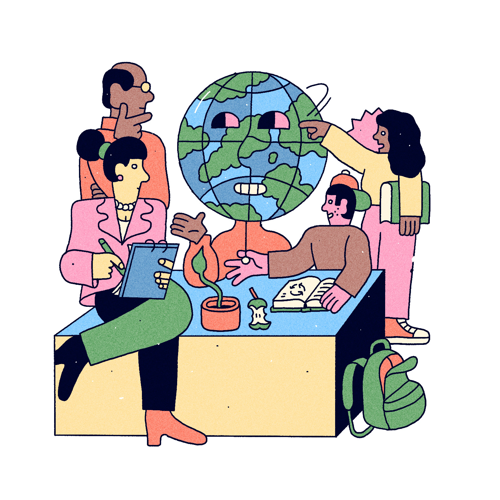 Image may contain: cartoon, drawing and illustration
