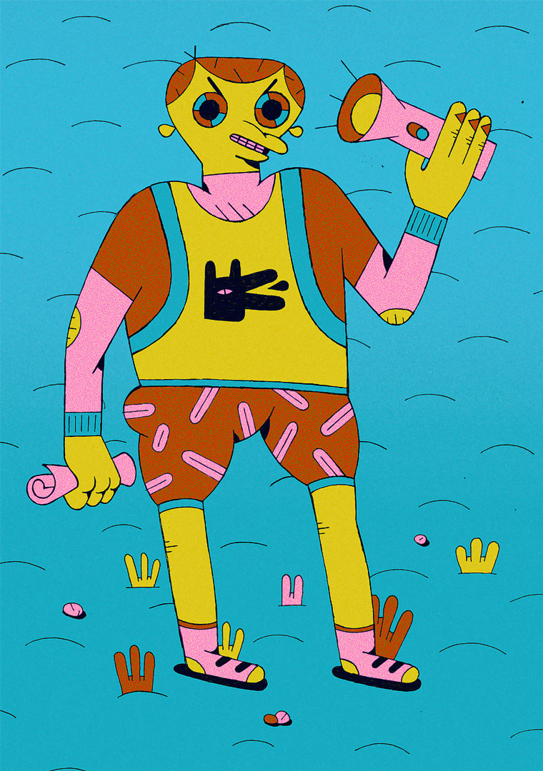 Lilidesbellons illustrations graphicdesign monsters www.lilidesbellons.com