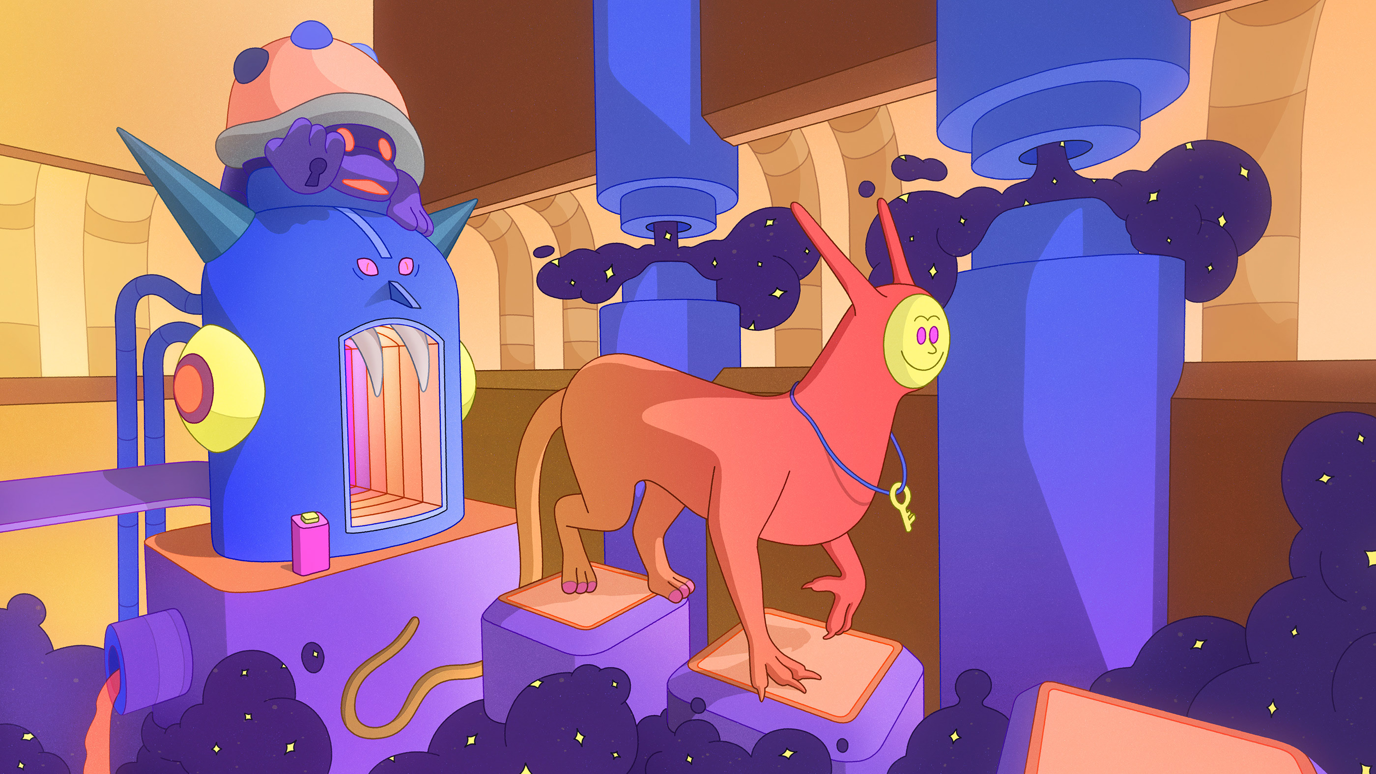 animation  art artwork background Character design  design Drawing  ILLUSTRATION  Illustrator Lilidesbellons