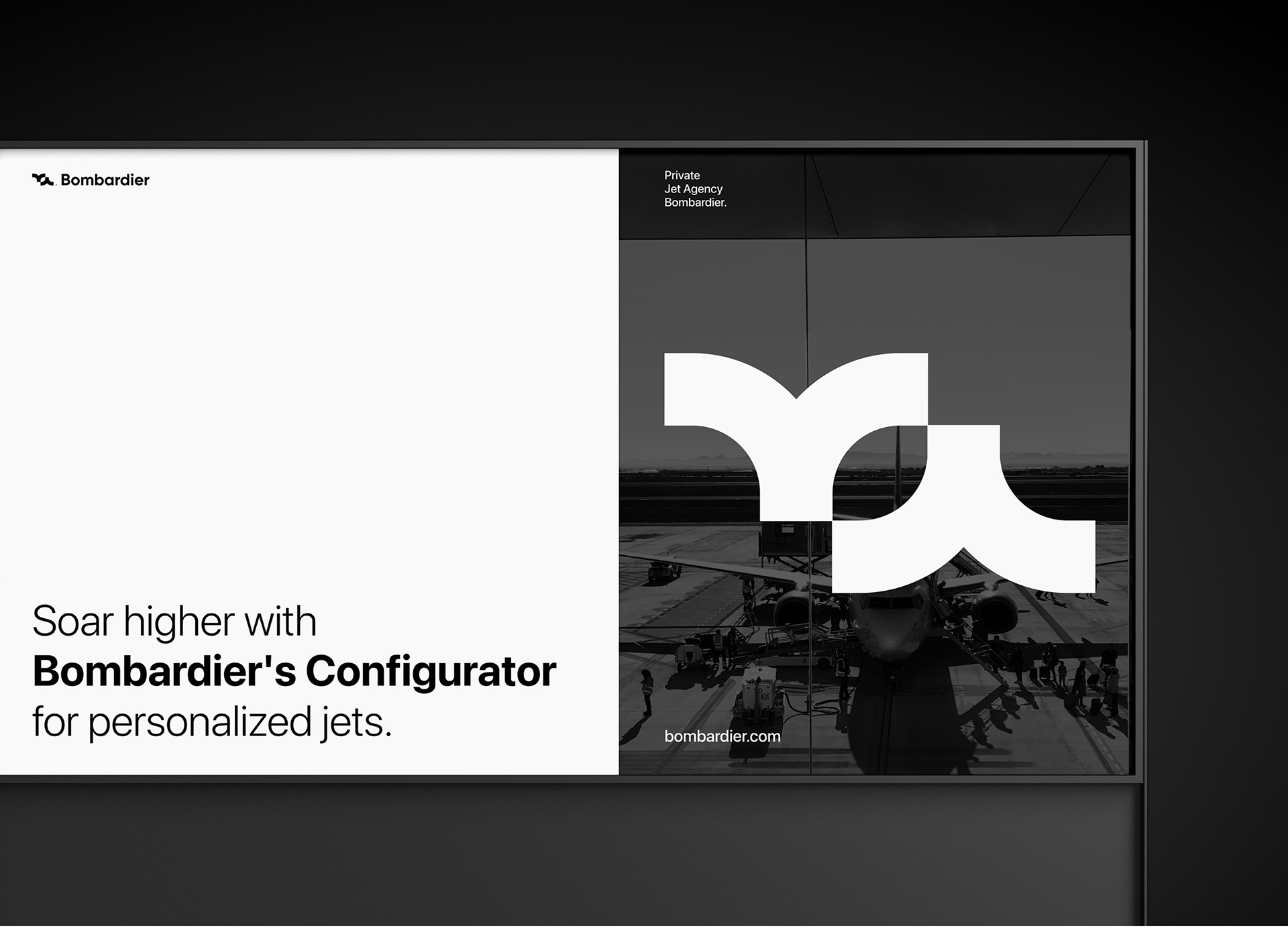 Bombardier Configurator – Plane Customizer | UX & UI Design