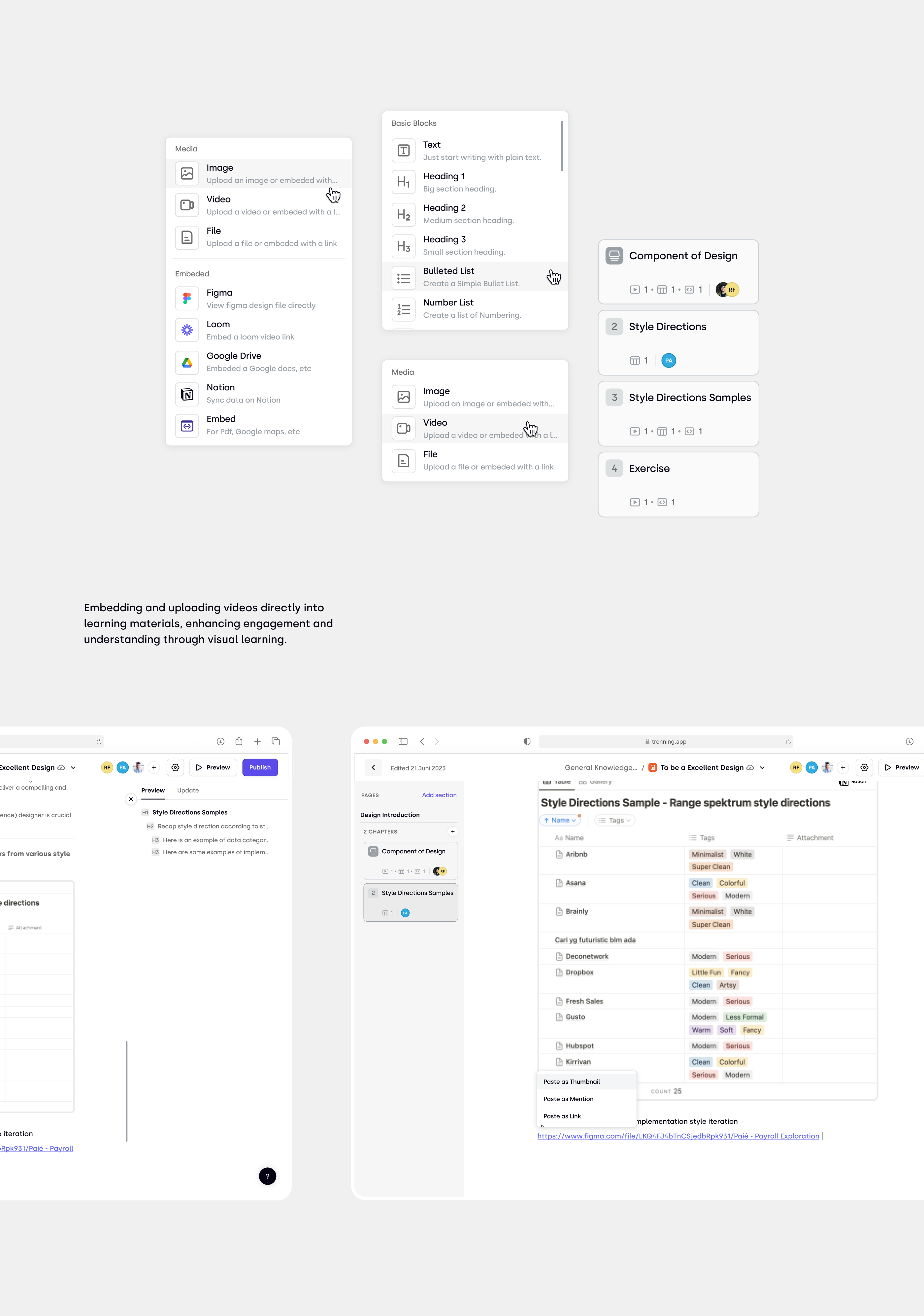 UI/UX ui 设计 SAAS 学习应用产品设计教育 LMS web 应用培训课程