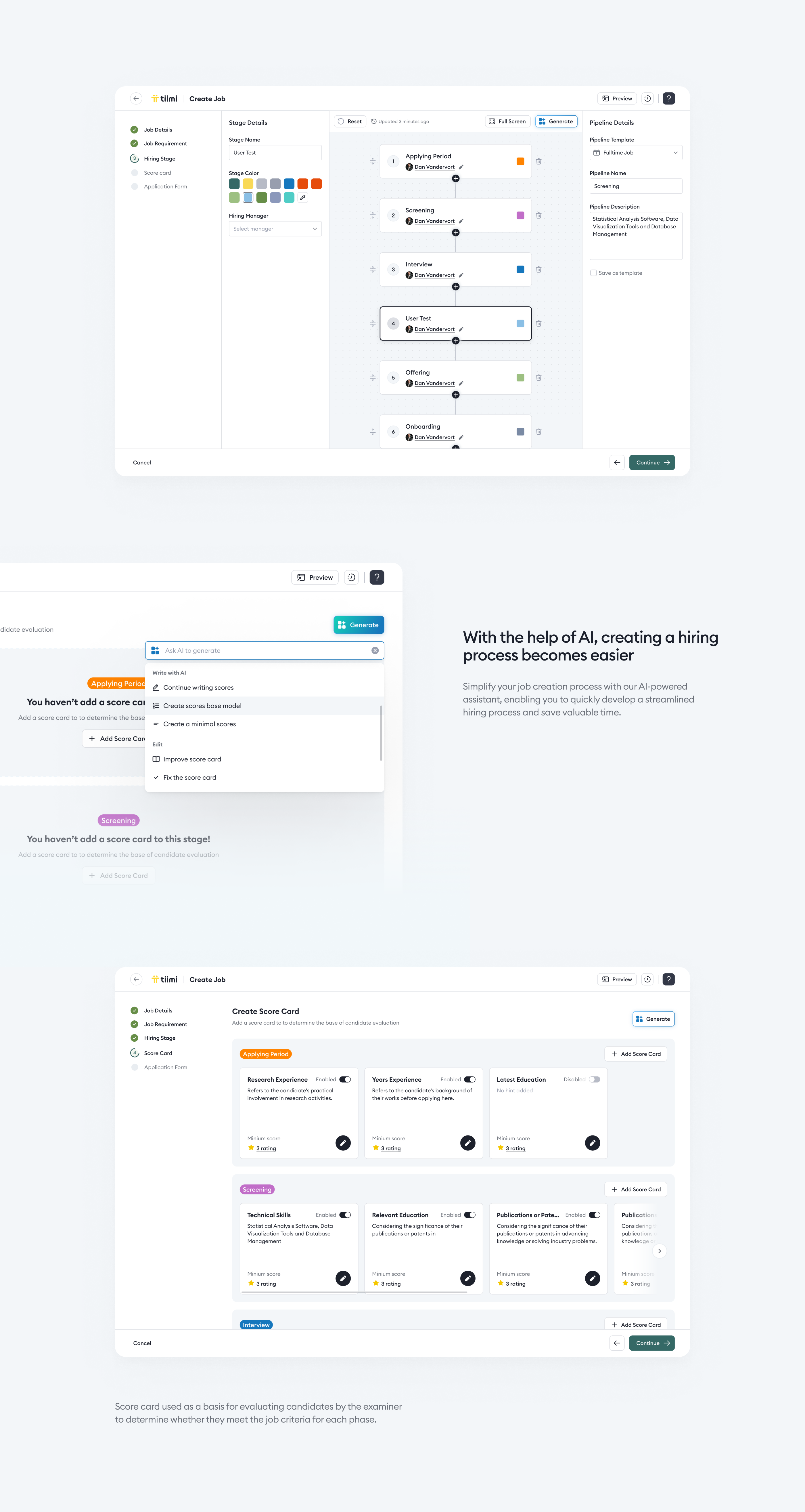 UI/UX 用户界面设计 SAAS HRMS 产品设计 网络应用 移动应用 员工 公司 HR